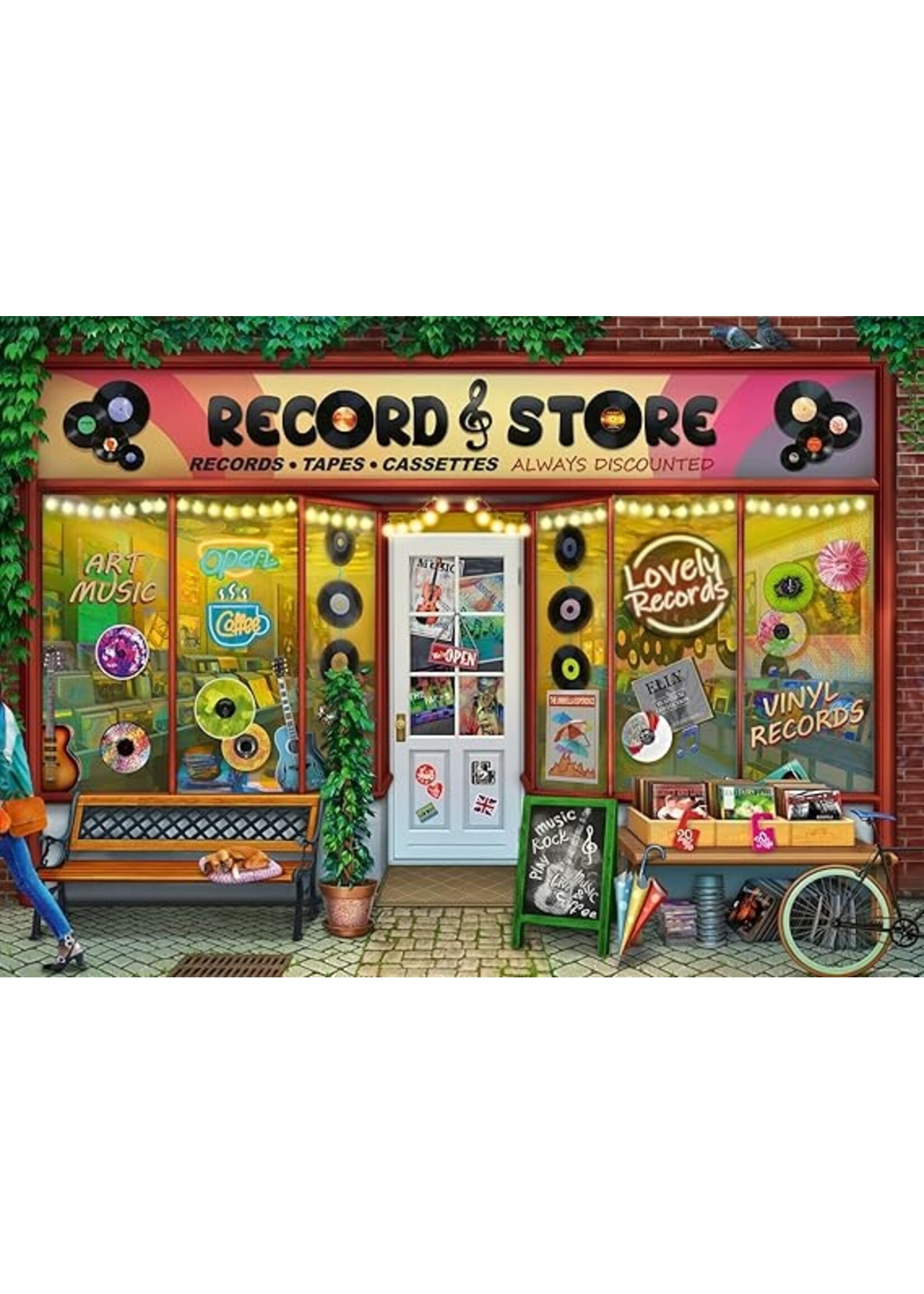 Ravensburger "Vintage Vinyl" 1000 Piece Puzzle
