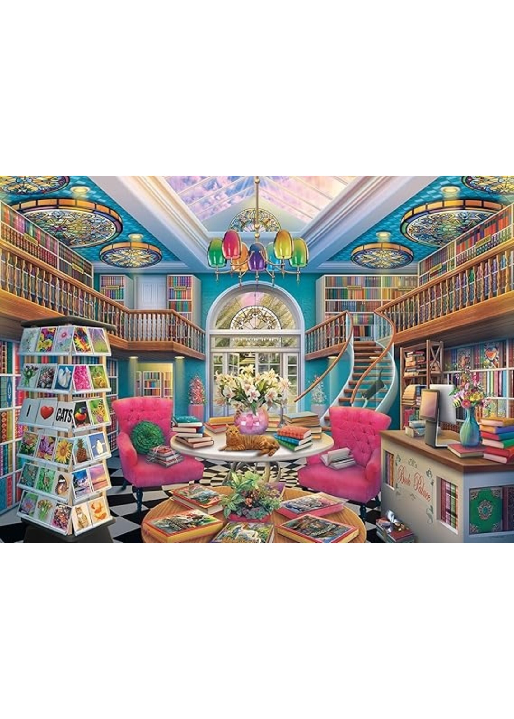 Ravensburger "The Book Palace" 1000 Piece Puzzle