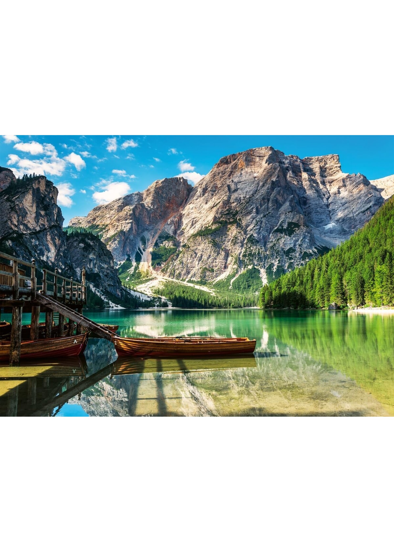 Ravensburger "Pragser Wildsee, South Tyrol, Italy" 1000 Piece Puzzle