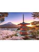 Ravensburger "Mount Fuji Cherry Blossom View" 1000 Piece Puzzle