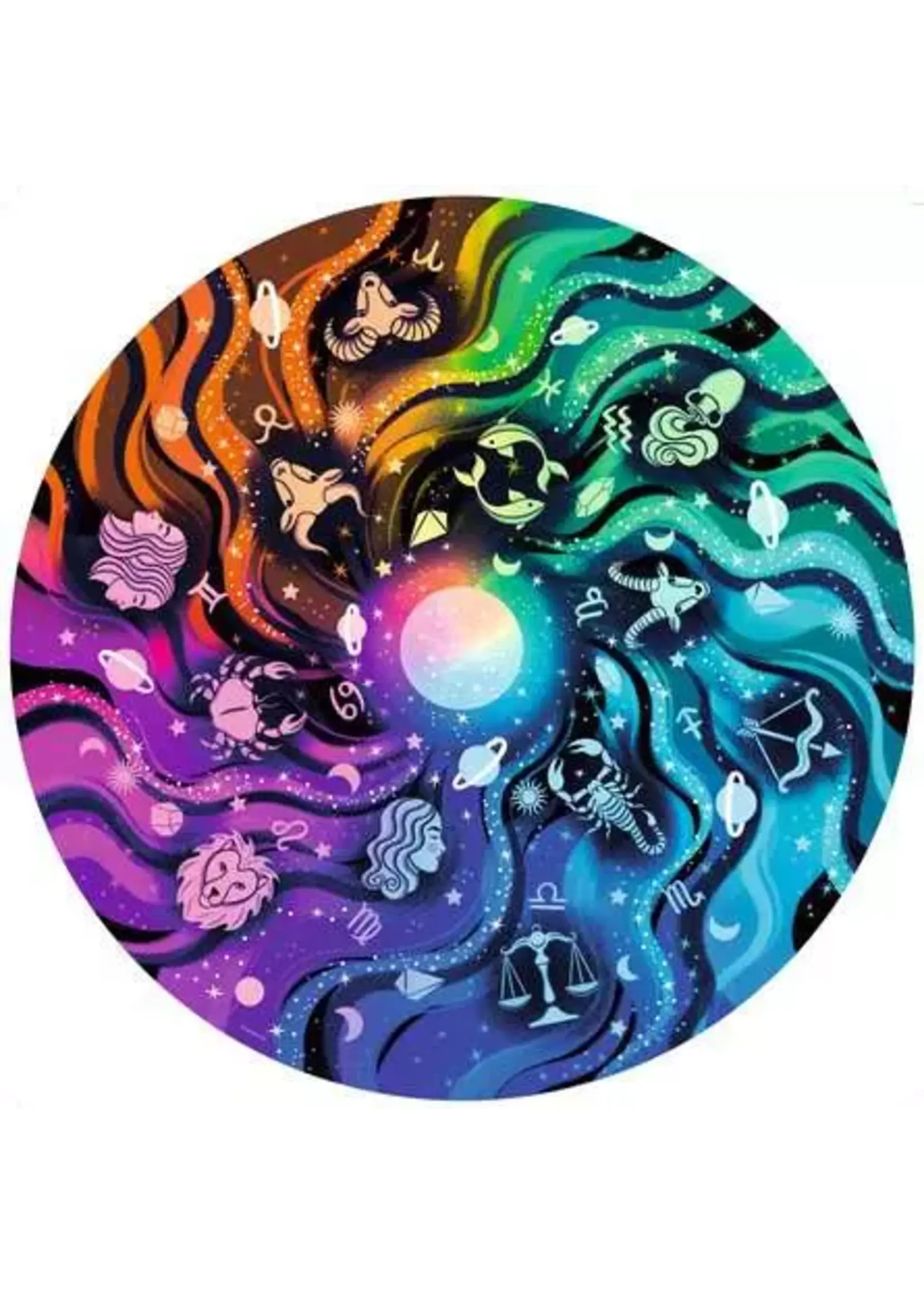 Ravensburger Astrology Round 500 Piece Puzzle