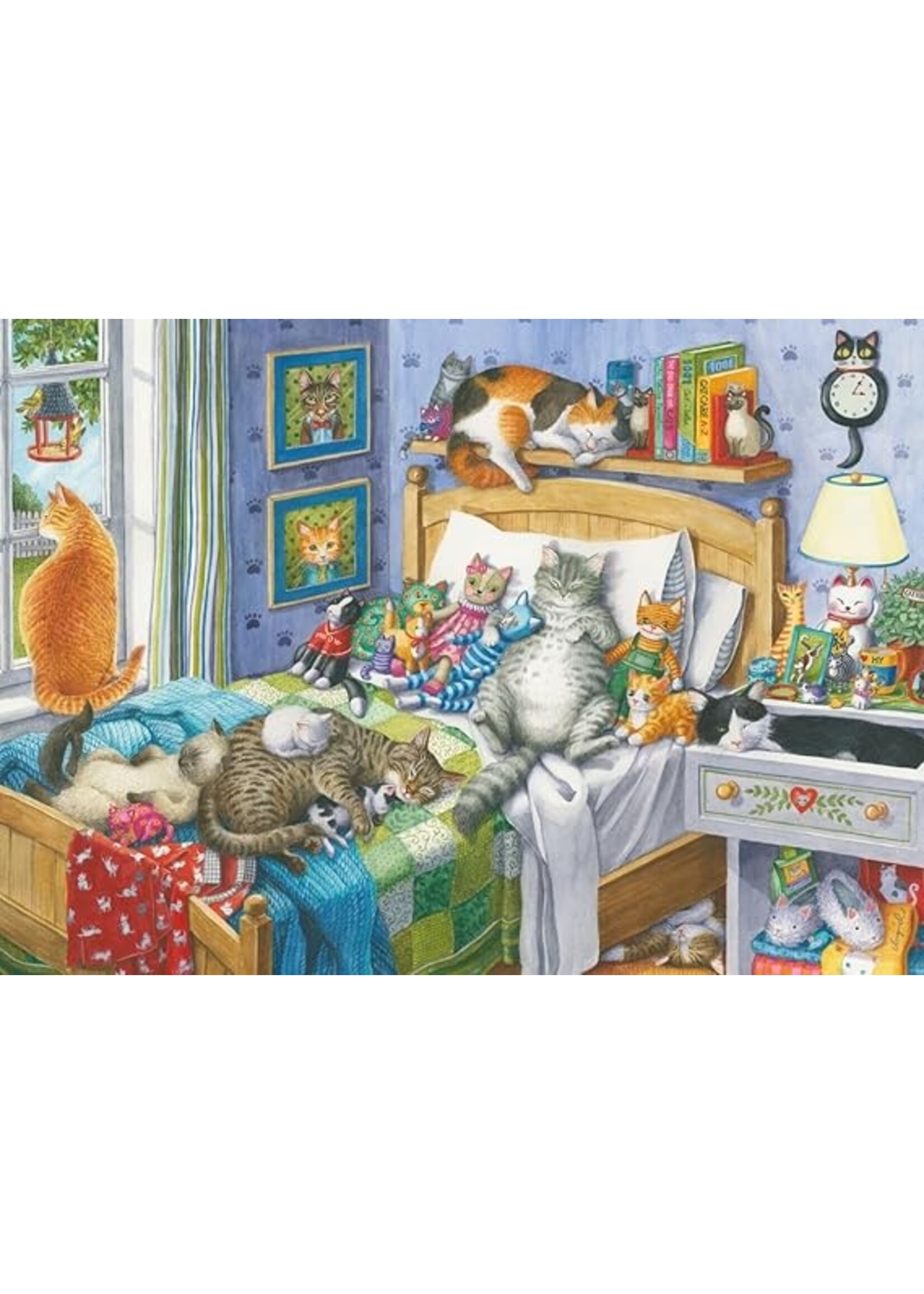 Ravensburger "Cat Nap" 500 Piece Large Format Puzzle