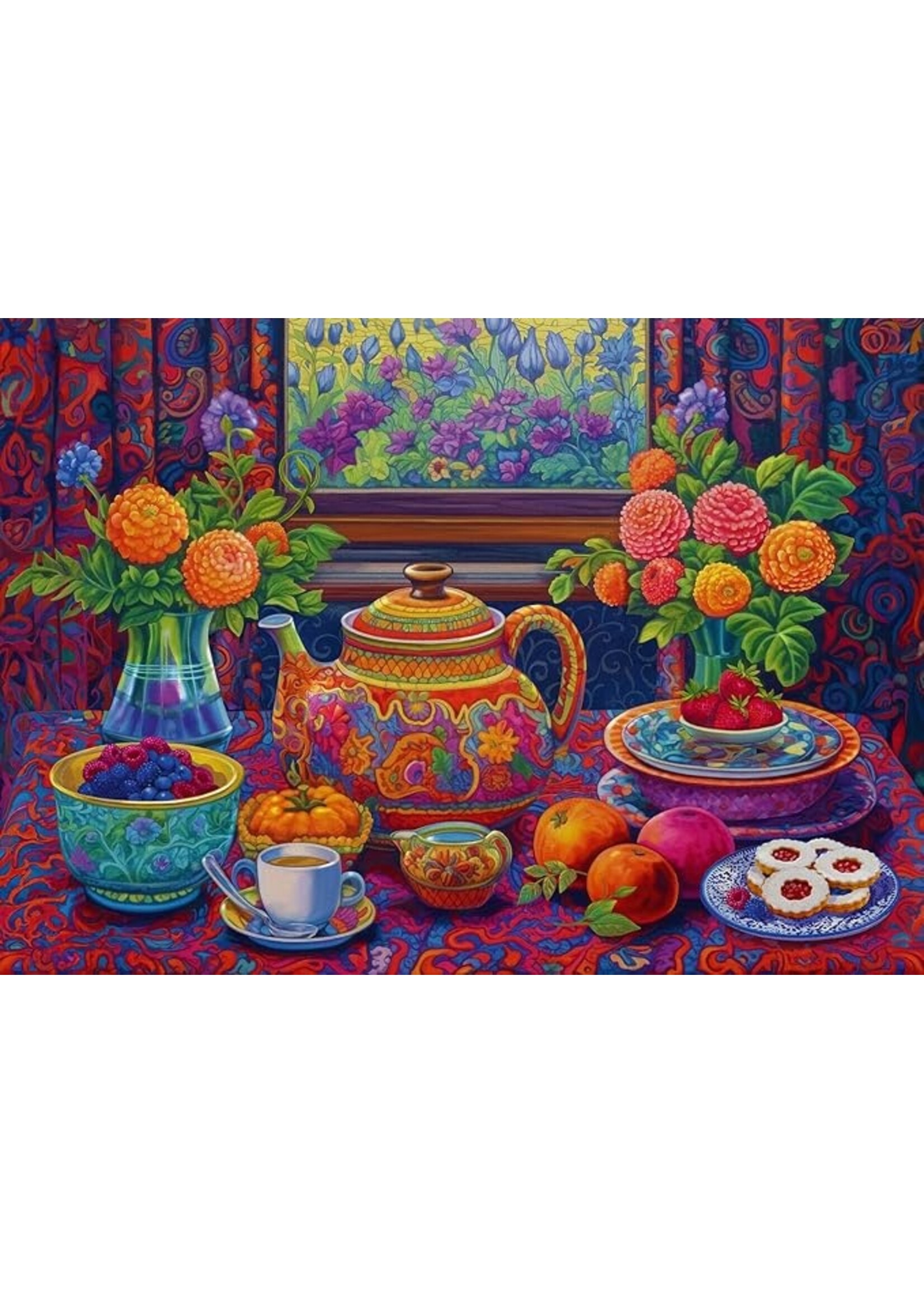 Ravensburger "Time for Tea" 300 Piece Large Format Puzzle