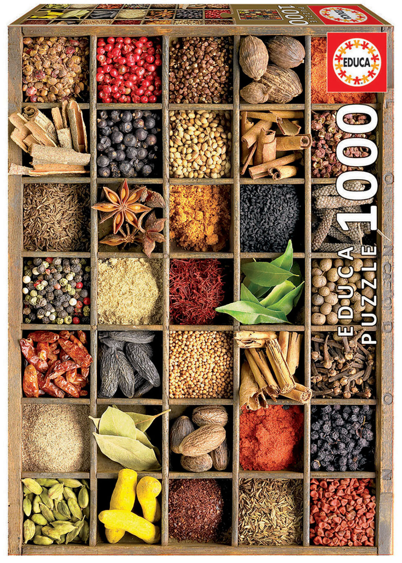 Educa "Spices" 1000 Piece Puzzle