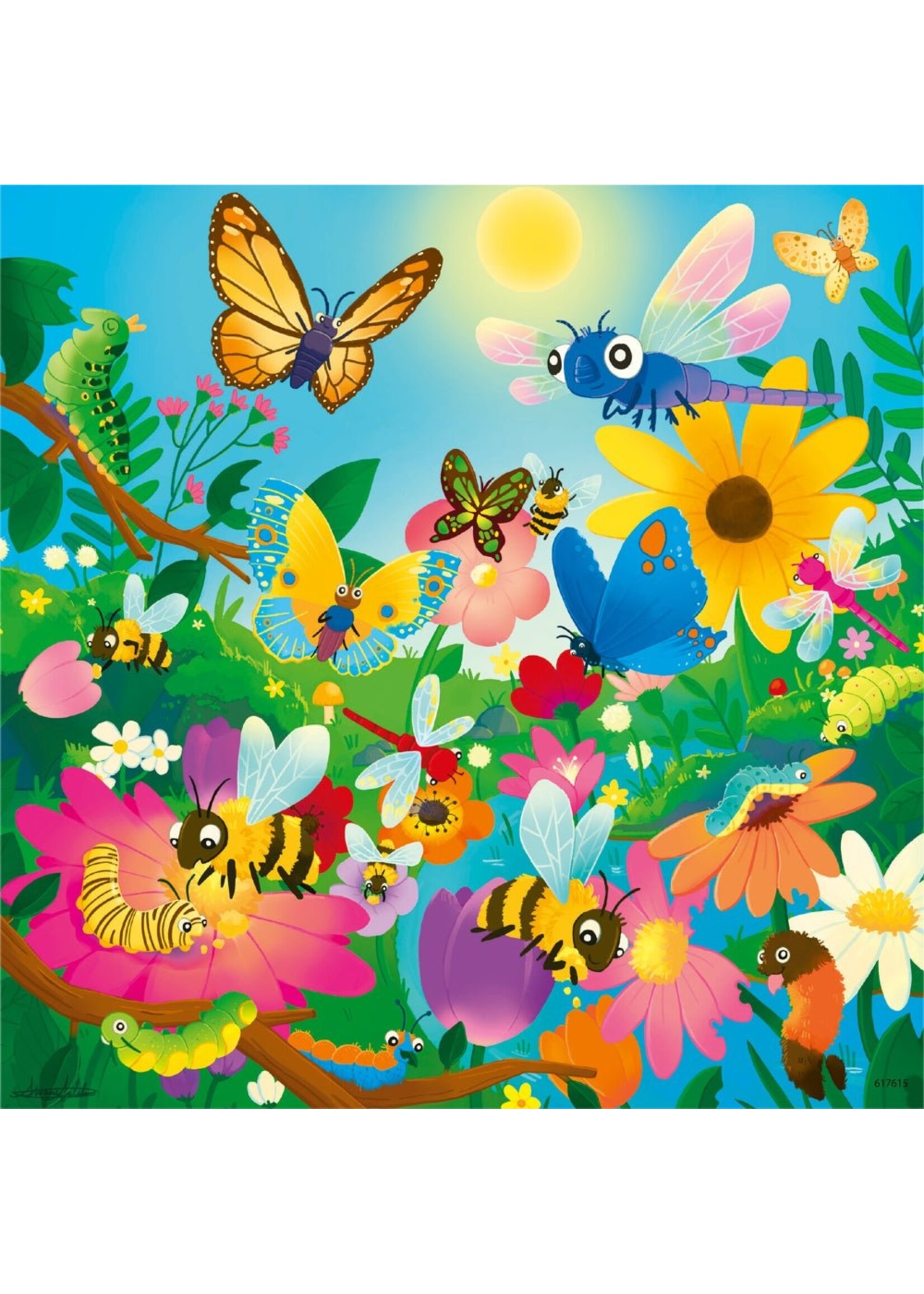 Ravensburger "Bugs Bugs Bugs" 3x 49 Piece Puzzles