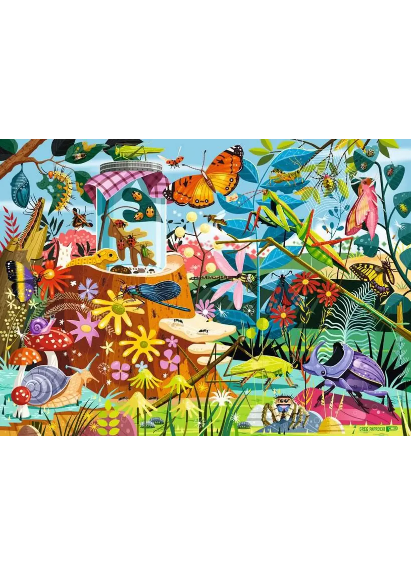 Ravensburger "Backyard Bug World" 60 Piece Puzzle