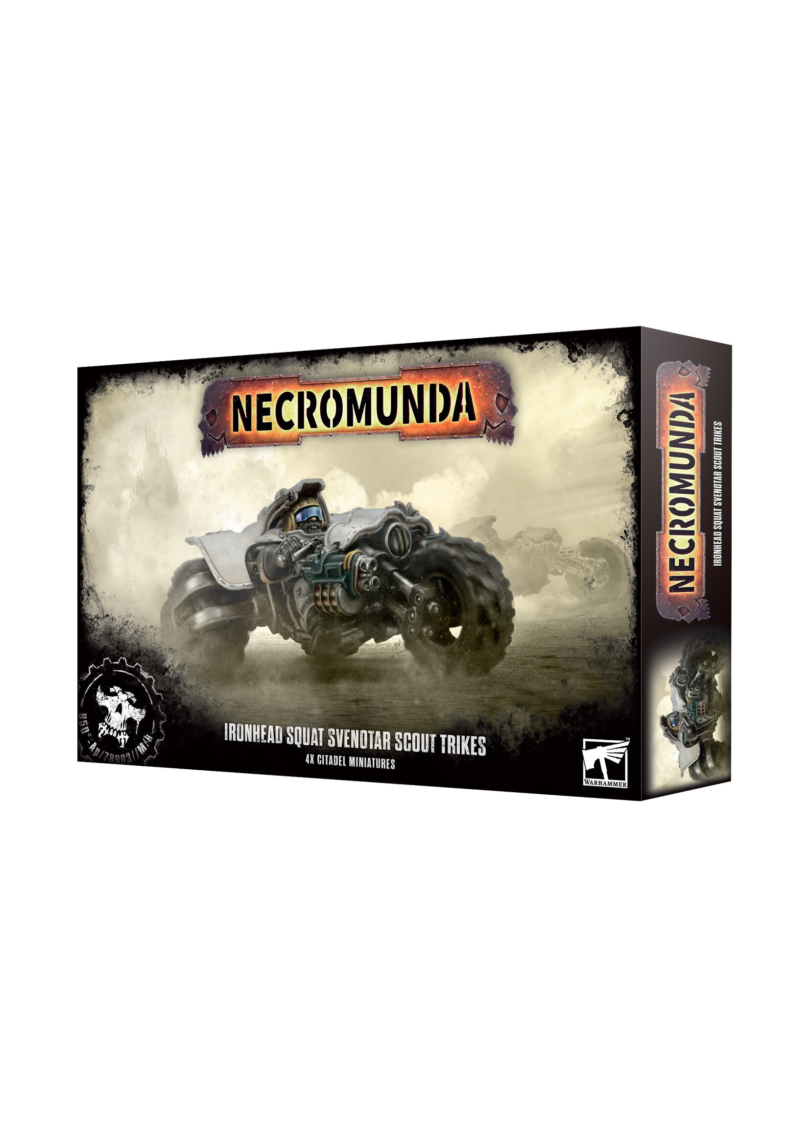 Games Workshop Necromunda: Ironhead Squat Svenotar Scout Trikes