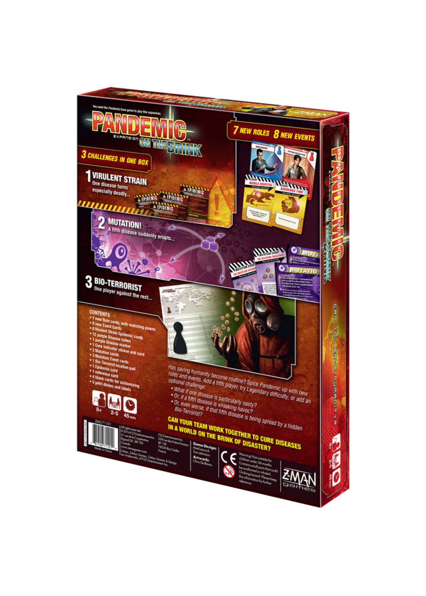 Z-Man Games Pandemic: On The Brink