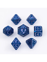 Die Hard Dice 7pc Metal RPG Set - Mages Guild - Illusion
