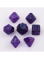 Die Hard Dice 7pc Metal RPG Set - Mages Guild - Conjuration