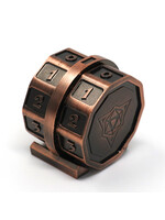 Die Hard Dice LifeLink Counter - Battleworn Copper