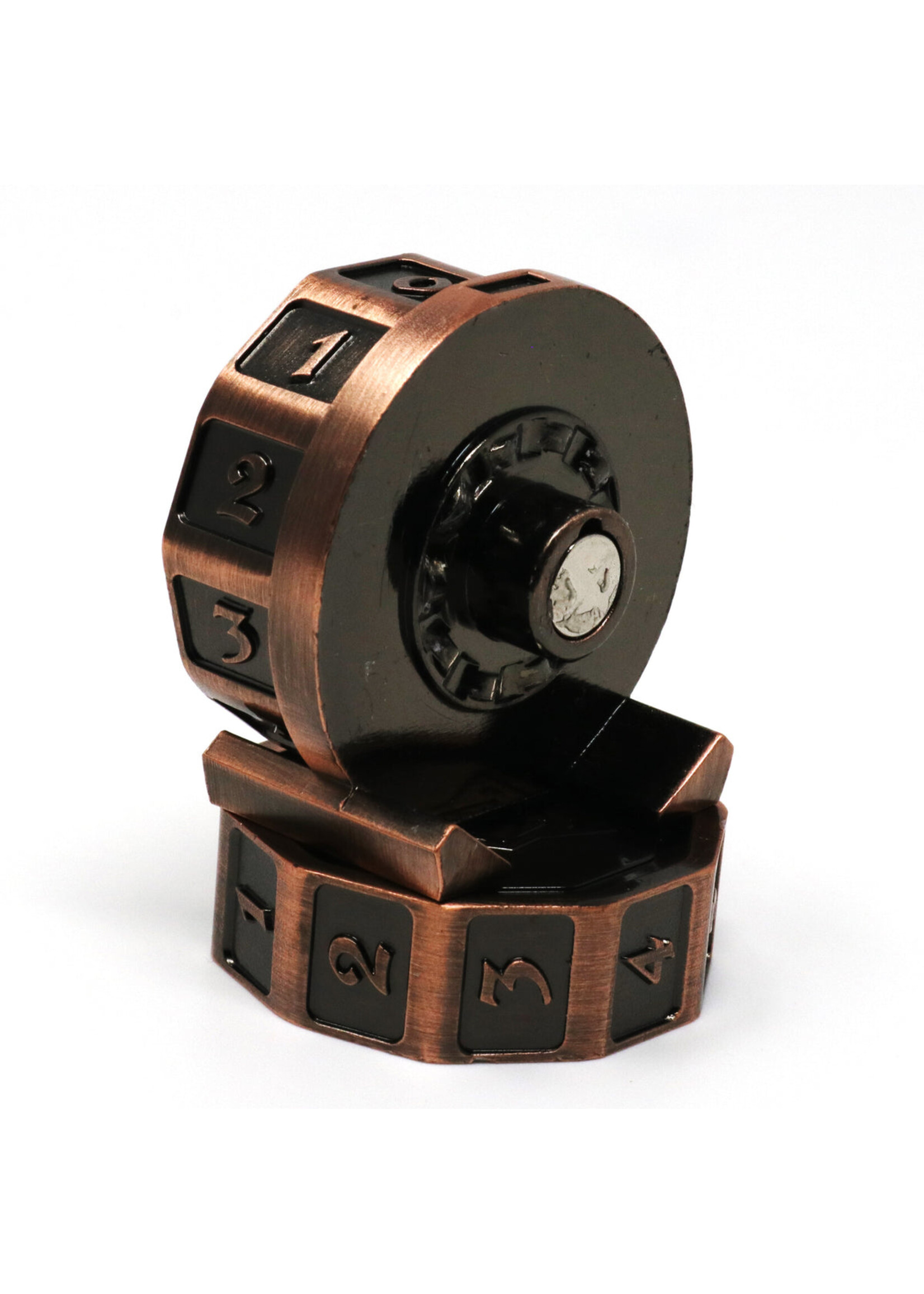 Die Hard Dice LifeLink Counter - Battleworn Copper