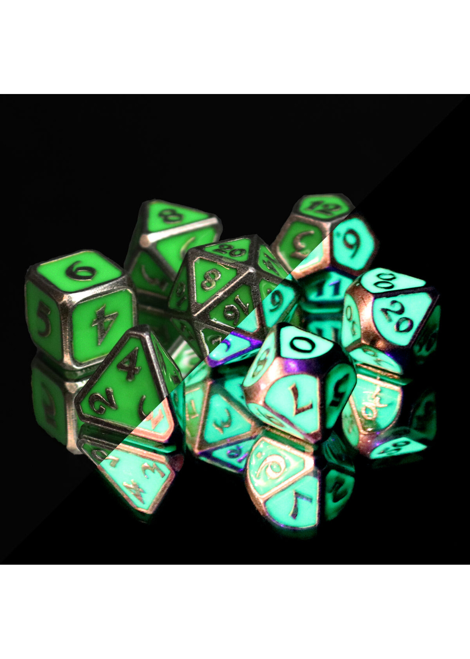 Die Hard Dice 7pc RPG Set - After Dark Mythica Death Ward