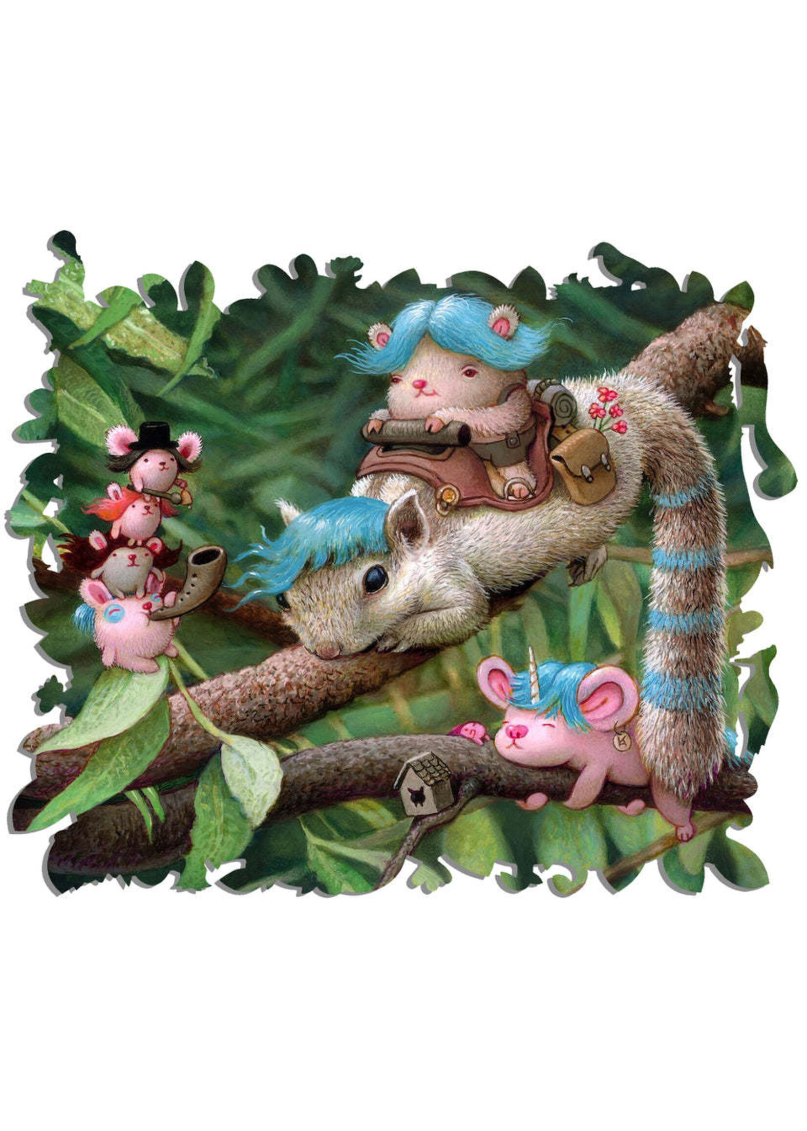 Artifact Puzzles Kristian Adam "Chippy" Artifact Wooden Jigsaw Puzzle
