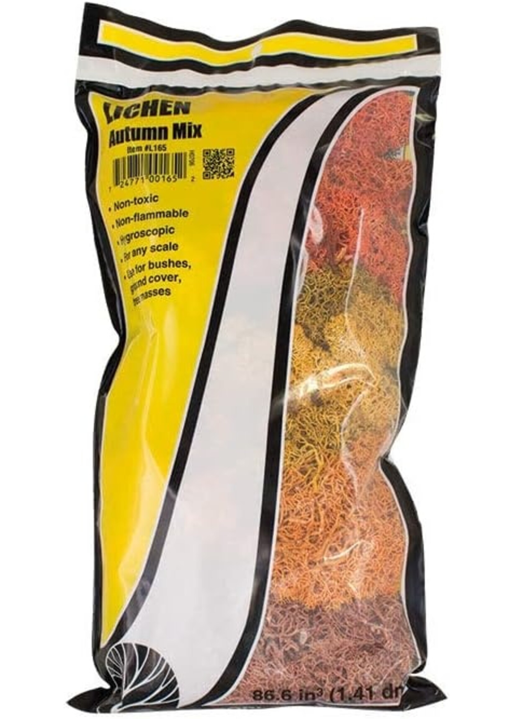 Woodland Scenics Autumn Mix Lichen 1.5 QT