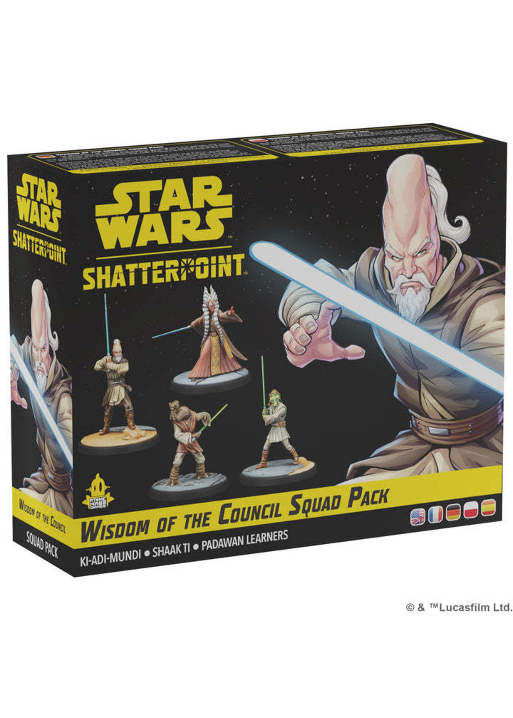 Atomic Mass Games Star Wars: Shatterpoint - Wisdom of the Council Squad Pack