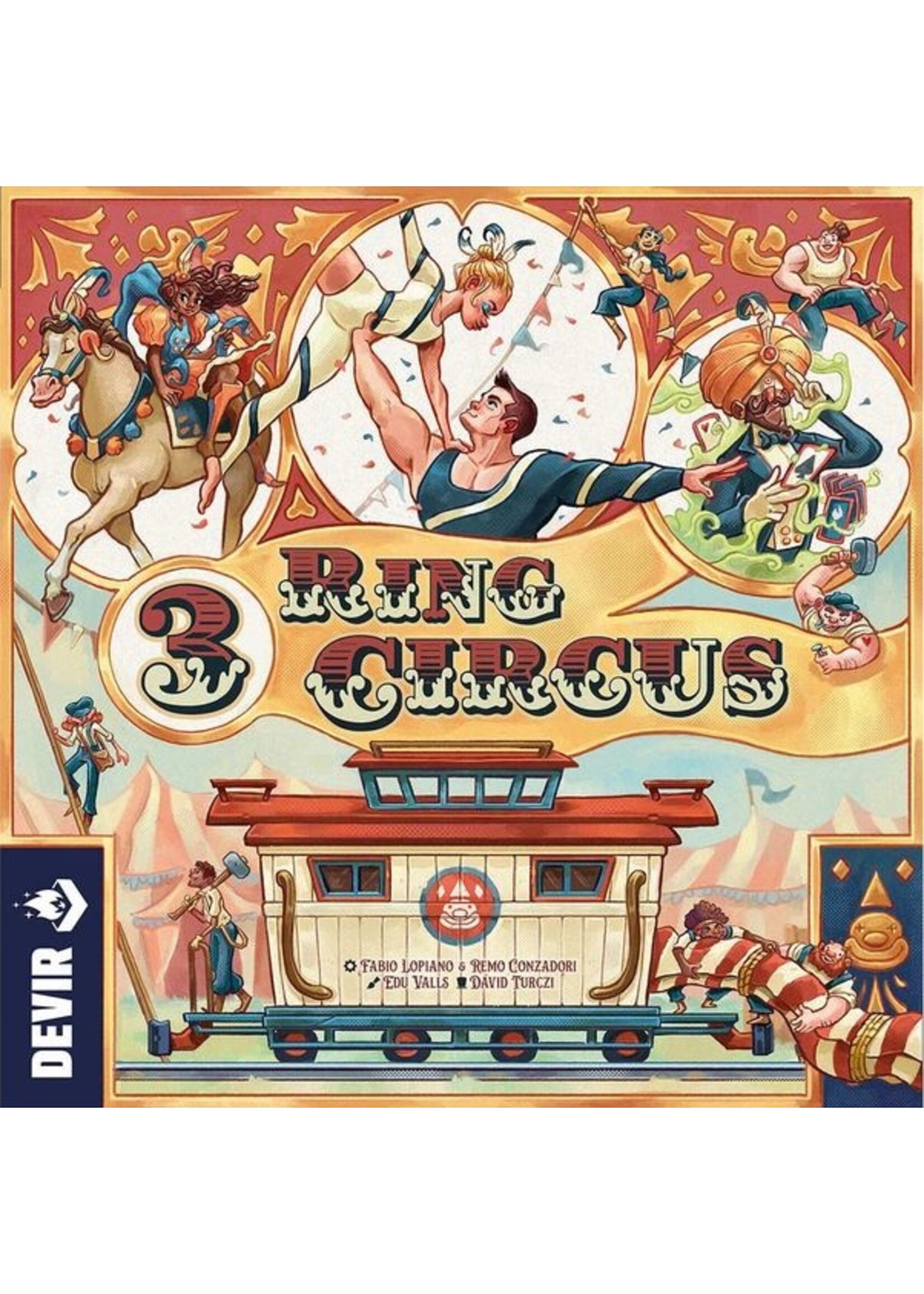 Devir Games 3 Ring Circus