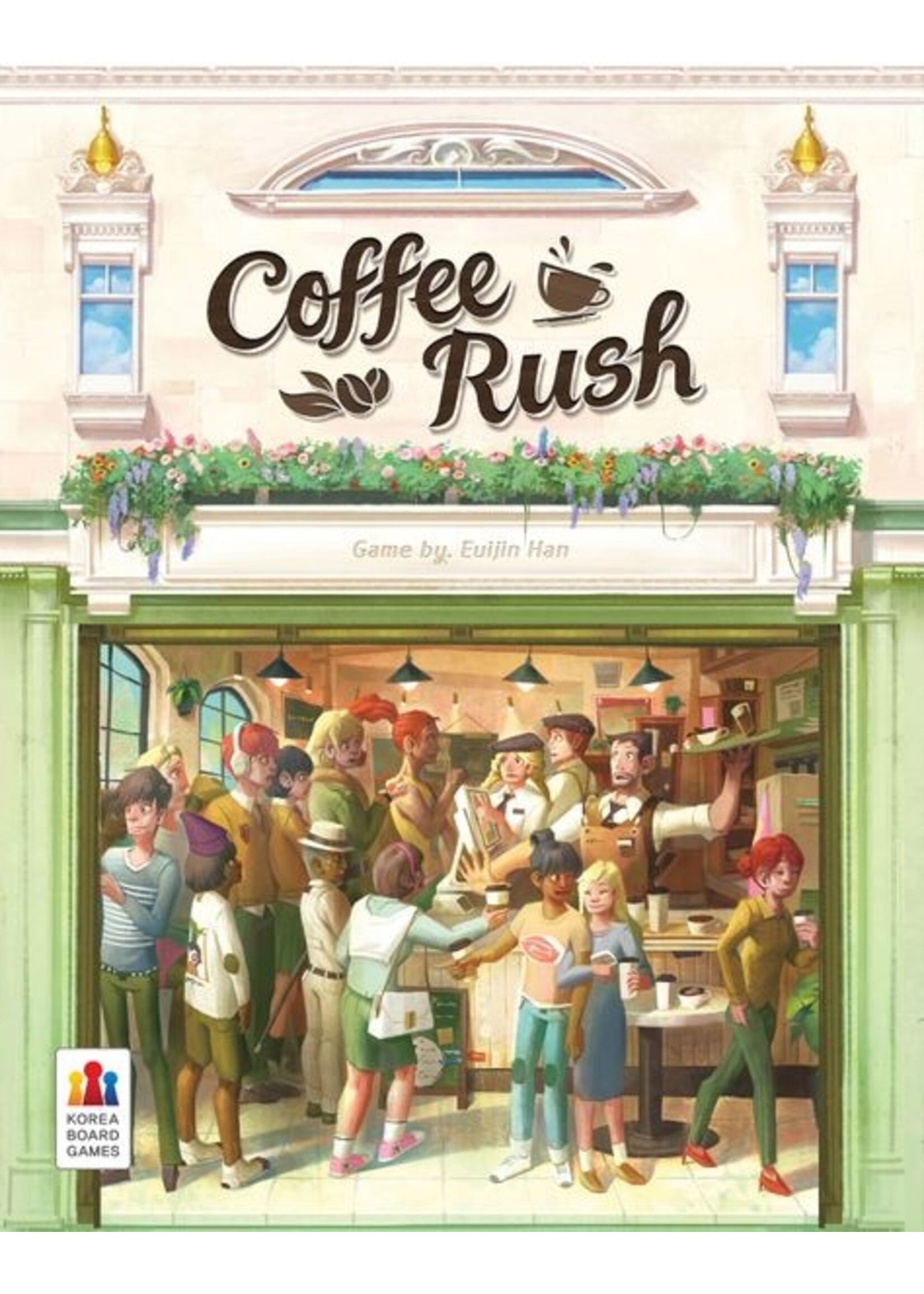 Korea Board Games Coffee Rush: The Base Game