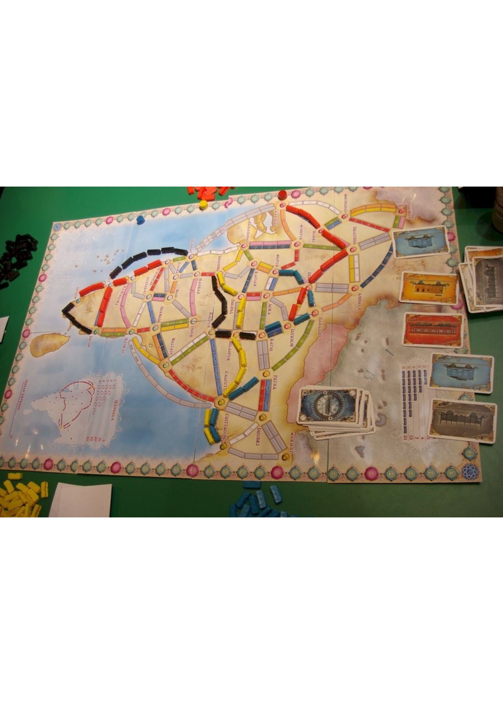 Days of Wonder Ticket to Ride: India Map Collection 2