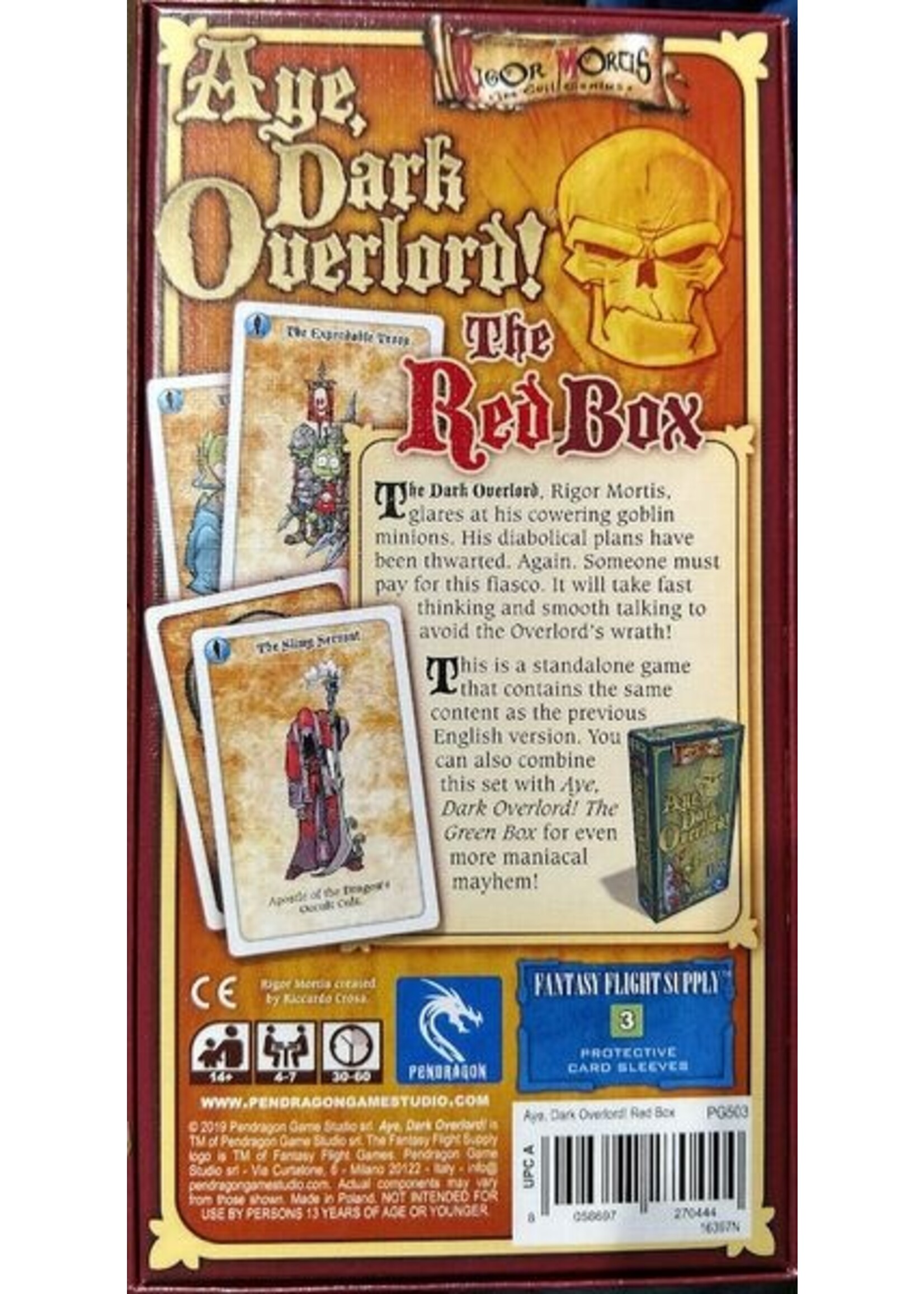 Pendragon Aye, Dark Overlord (Red)