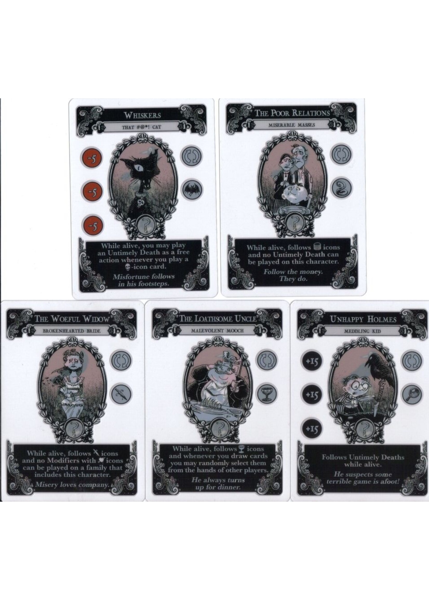 Atlas Games Gloom: Unwelcome Guests, 2nd Edition