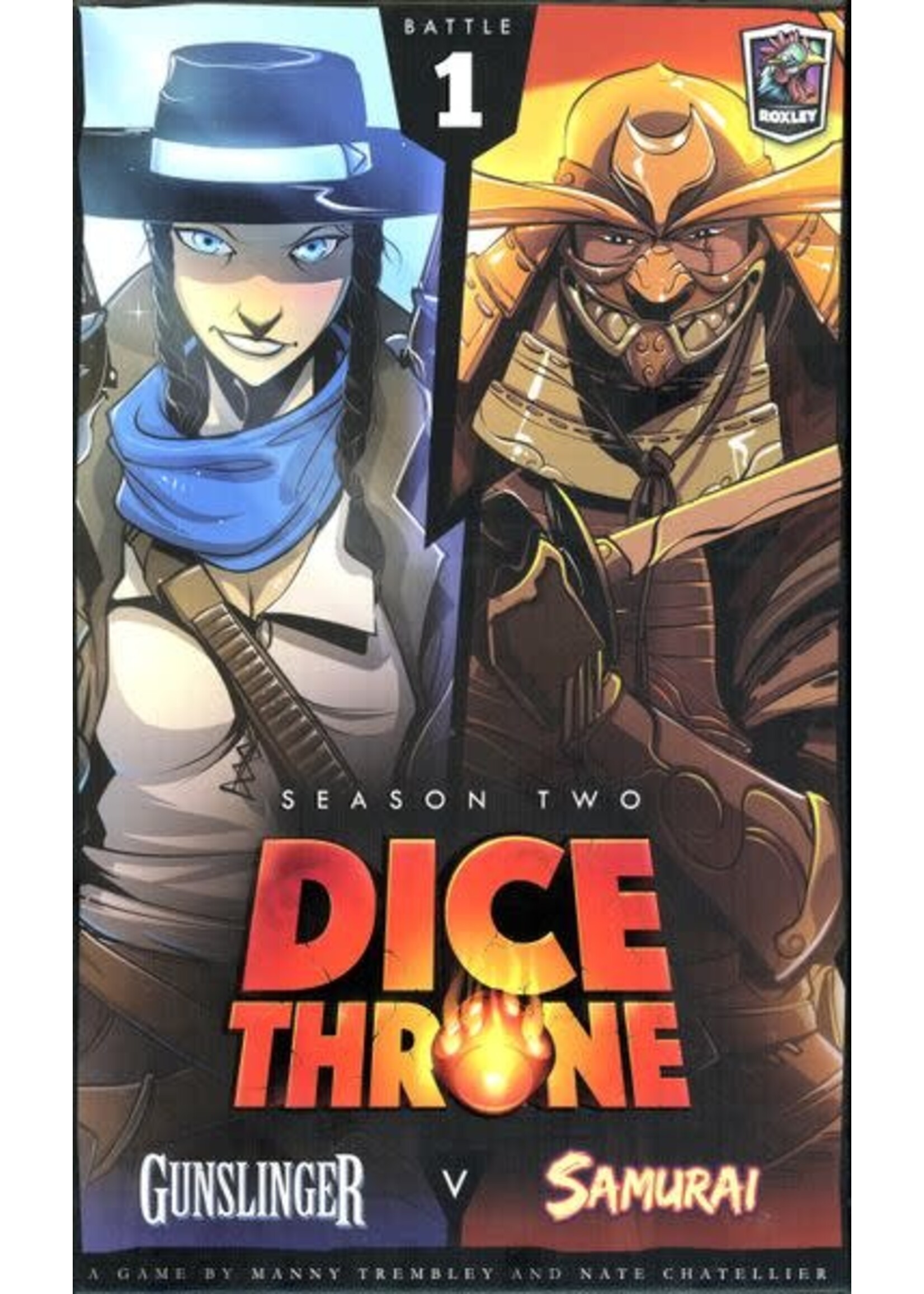 Roxley Games Dice Throne: Season 2 - Gunslinger vs. Samurai