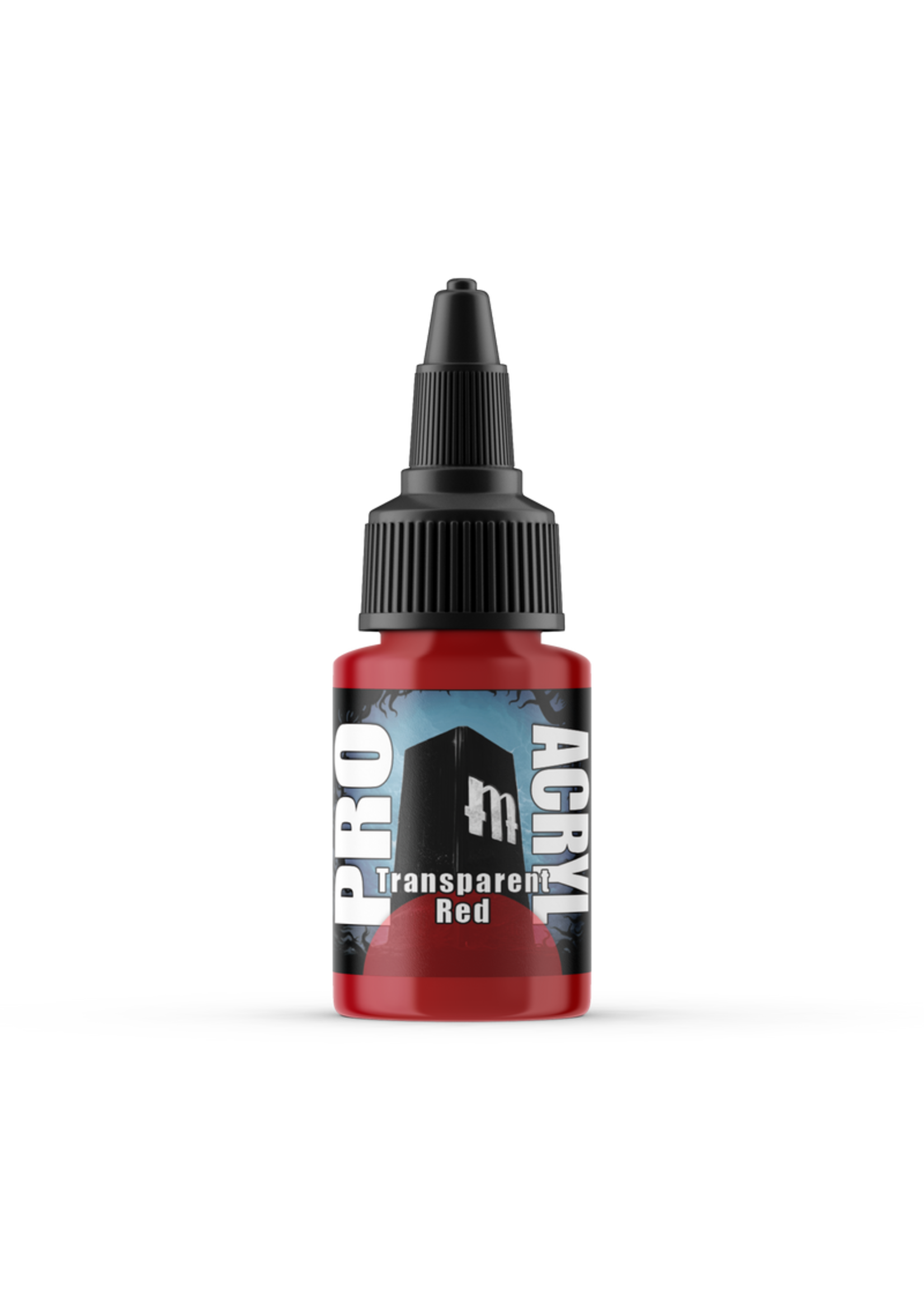 Monument Hobbies Pro Acryl: Transparent Red (22ml)