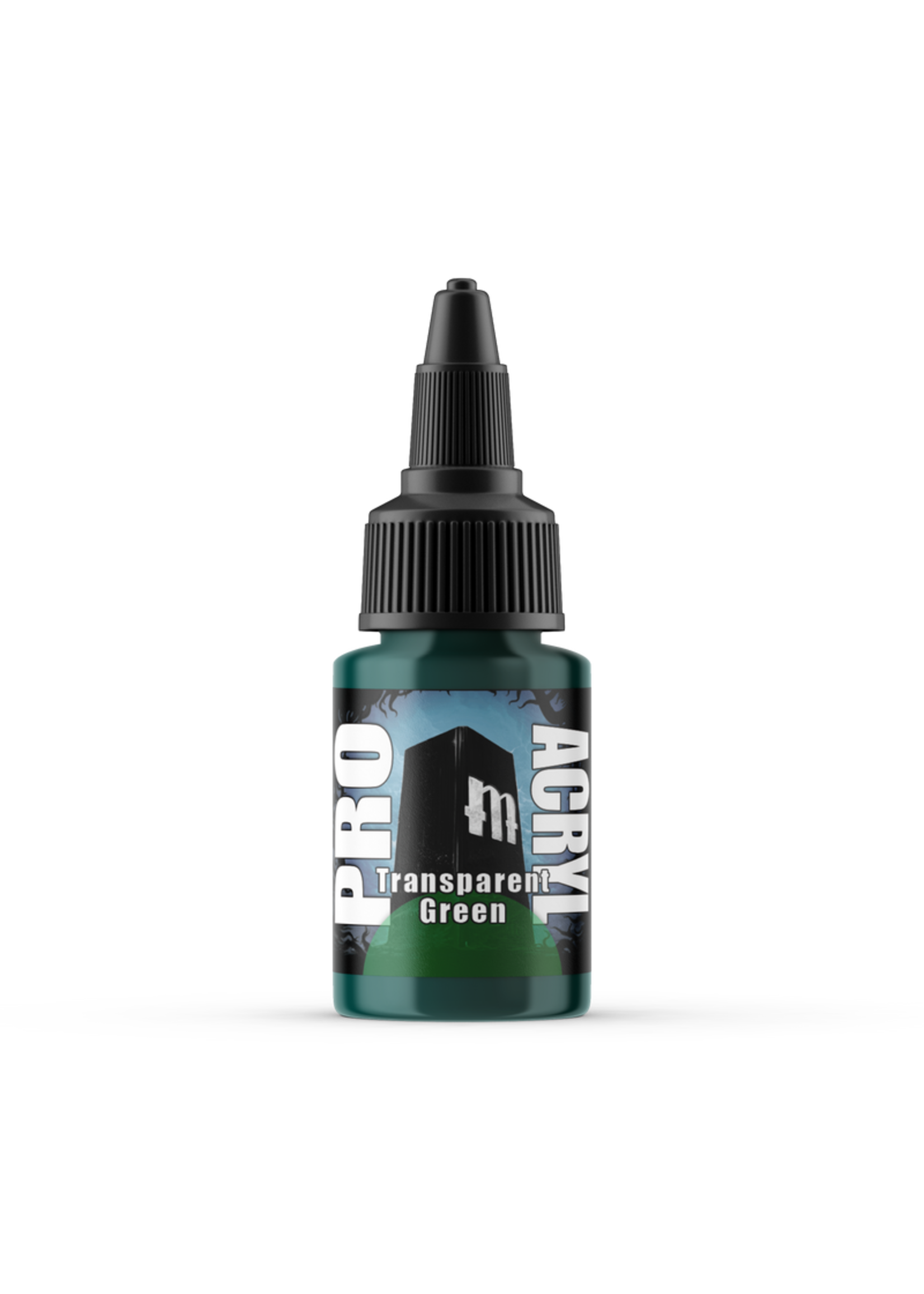 Monument Hobbies Pro Acryl: Transparent Green (22ml)