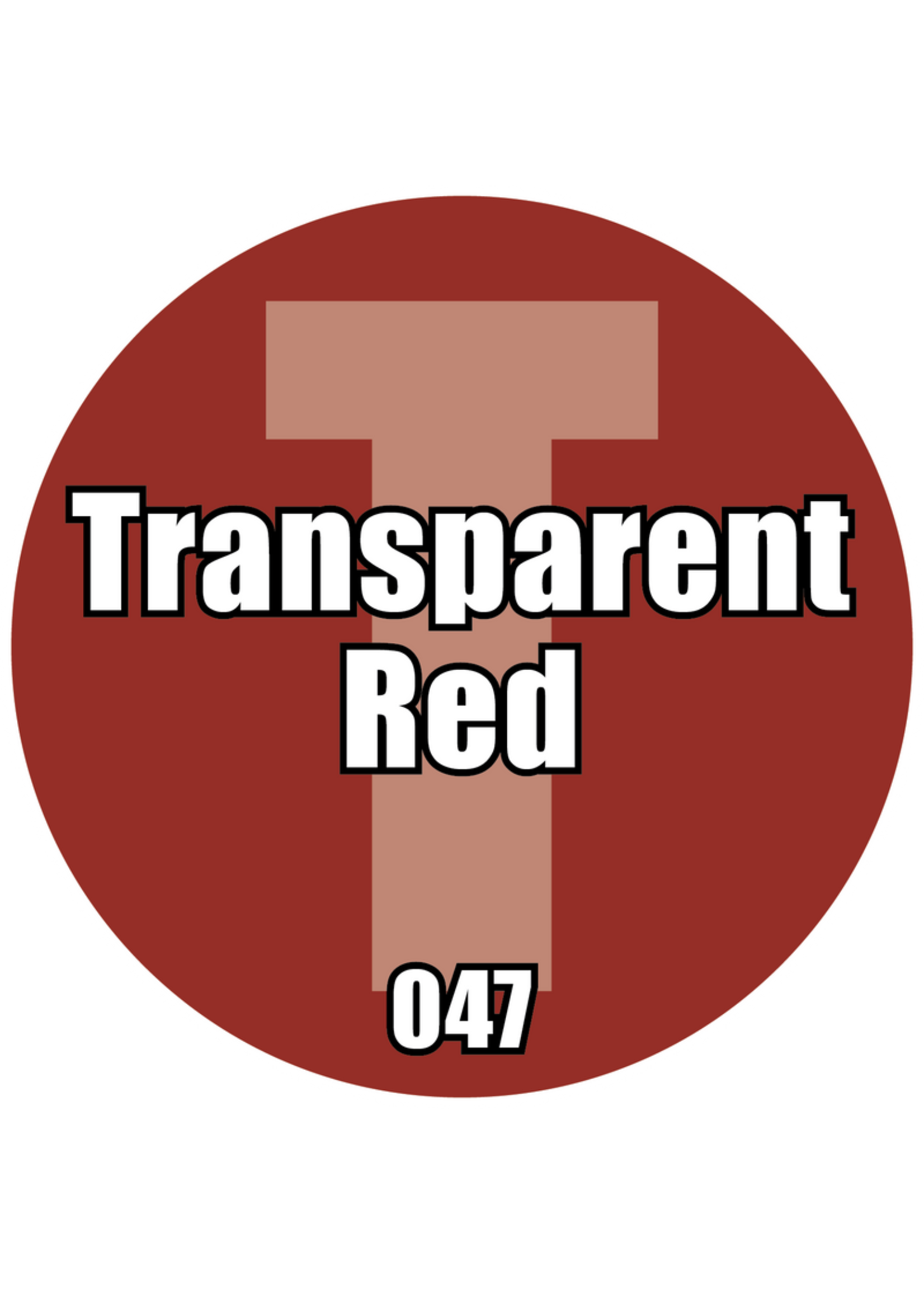 Monument Hobbies Pro Acryl: Transparent Red (22ml)