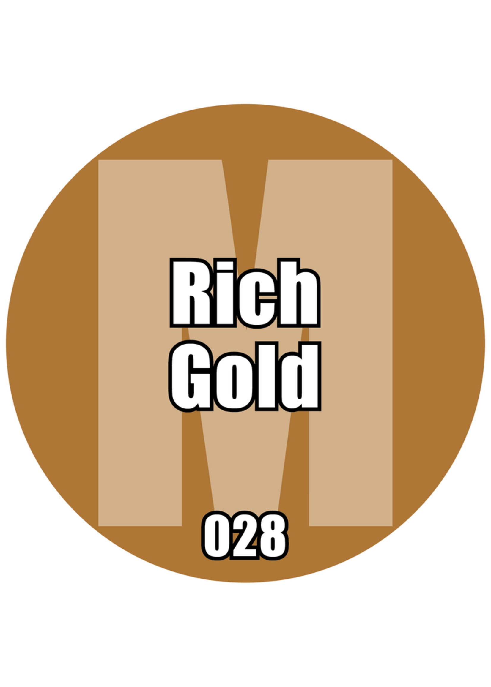 Monument Hobbies Pro Acryl: Rich Gold(22ml)