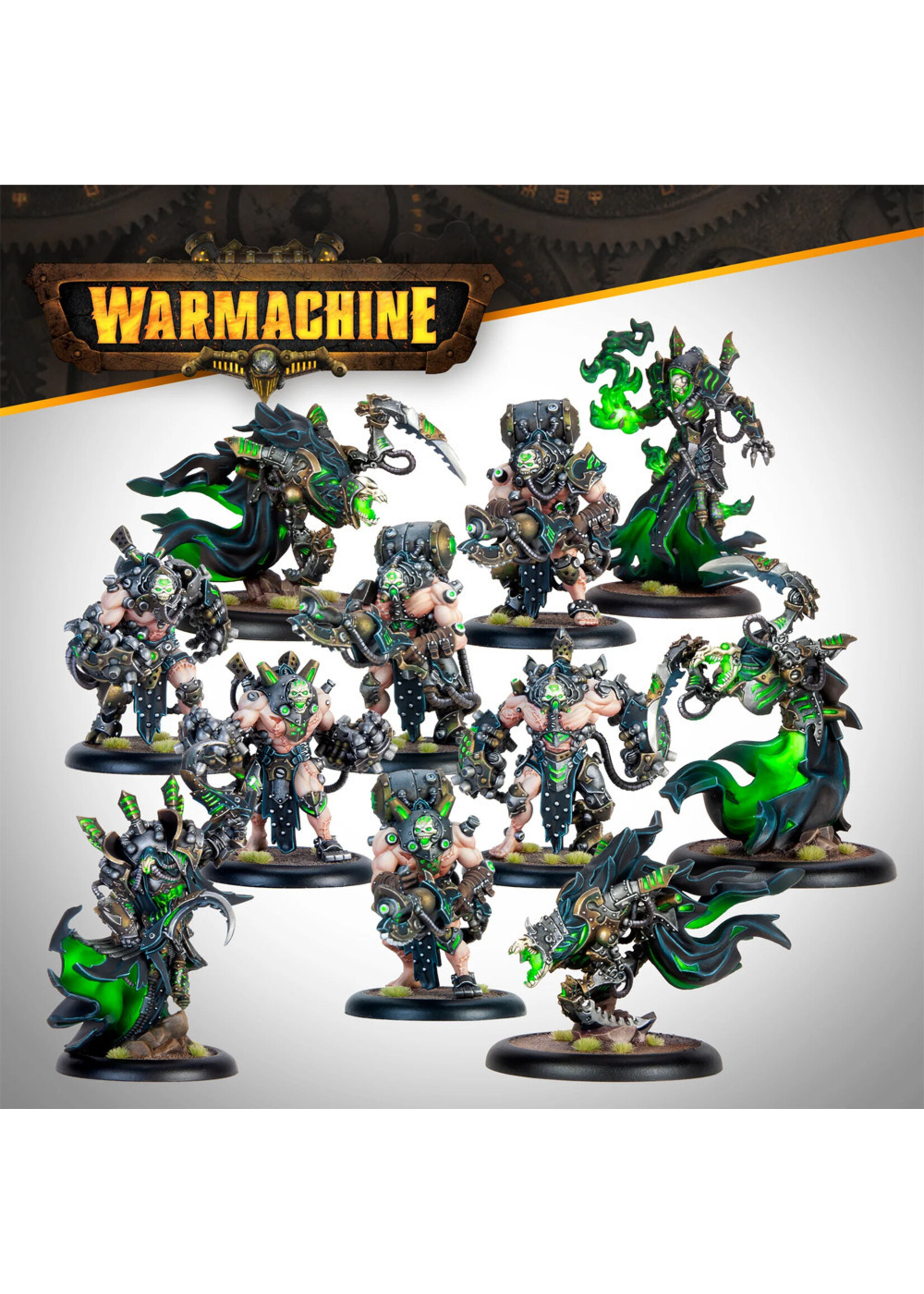 Steamforged Games LTD Warmachine: Cryx Necrofactorium Auxiliary Expansion Set