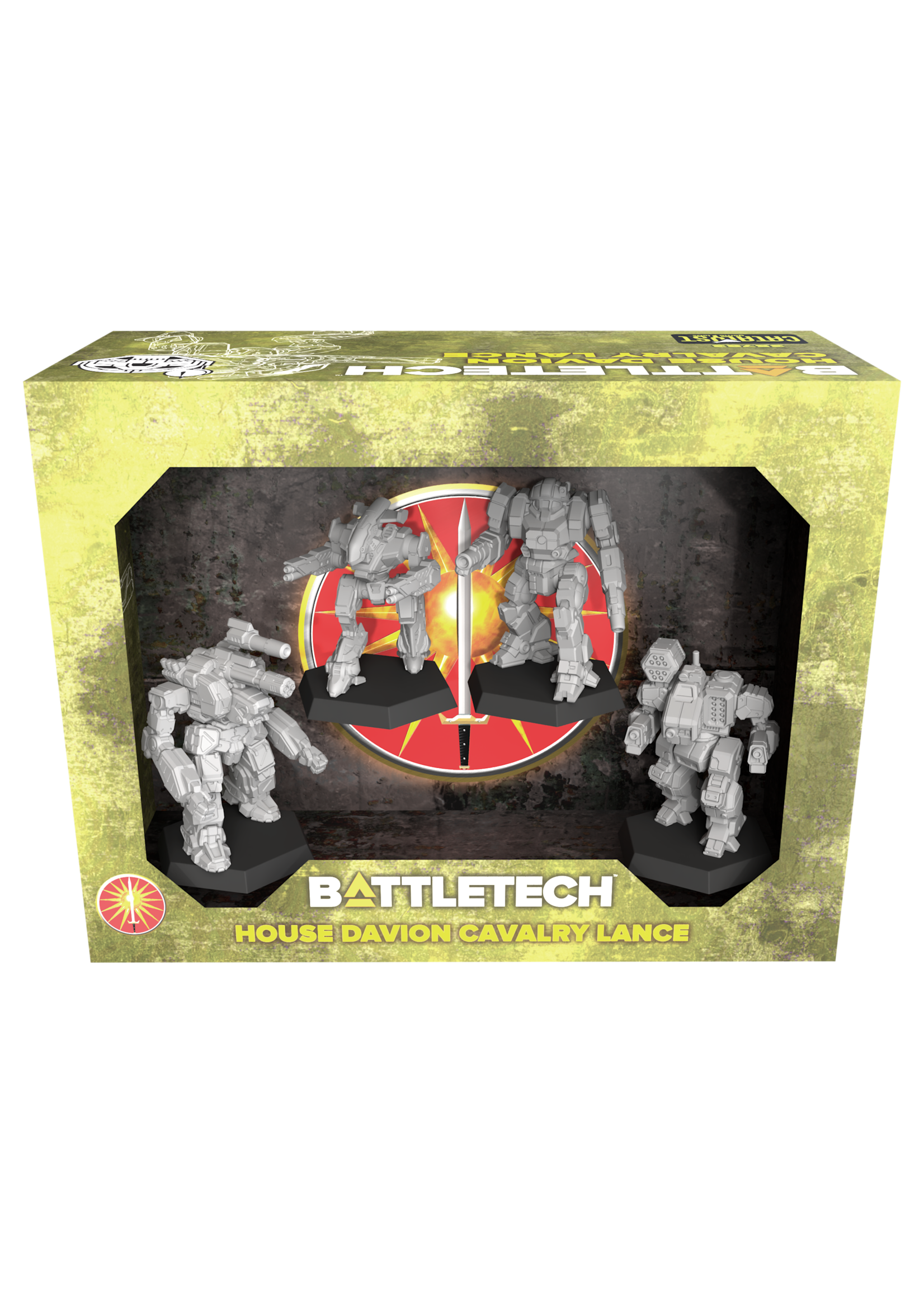 Catalyst Game Labs BattleTech: Davion Cavalry Lance Force Pack