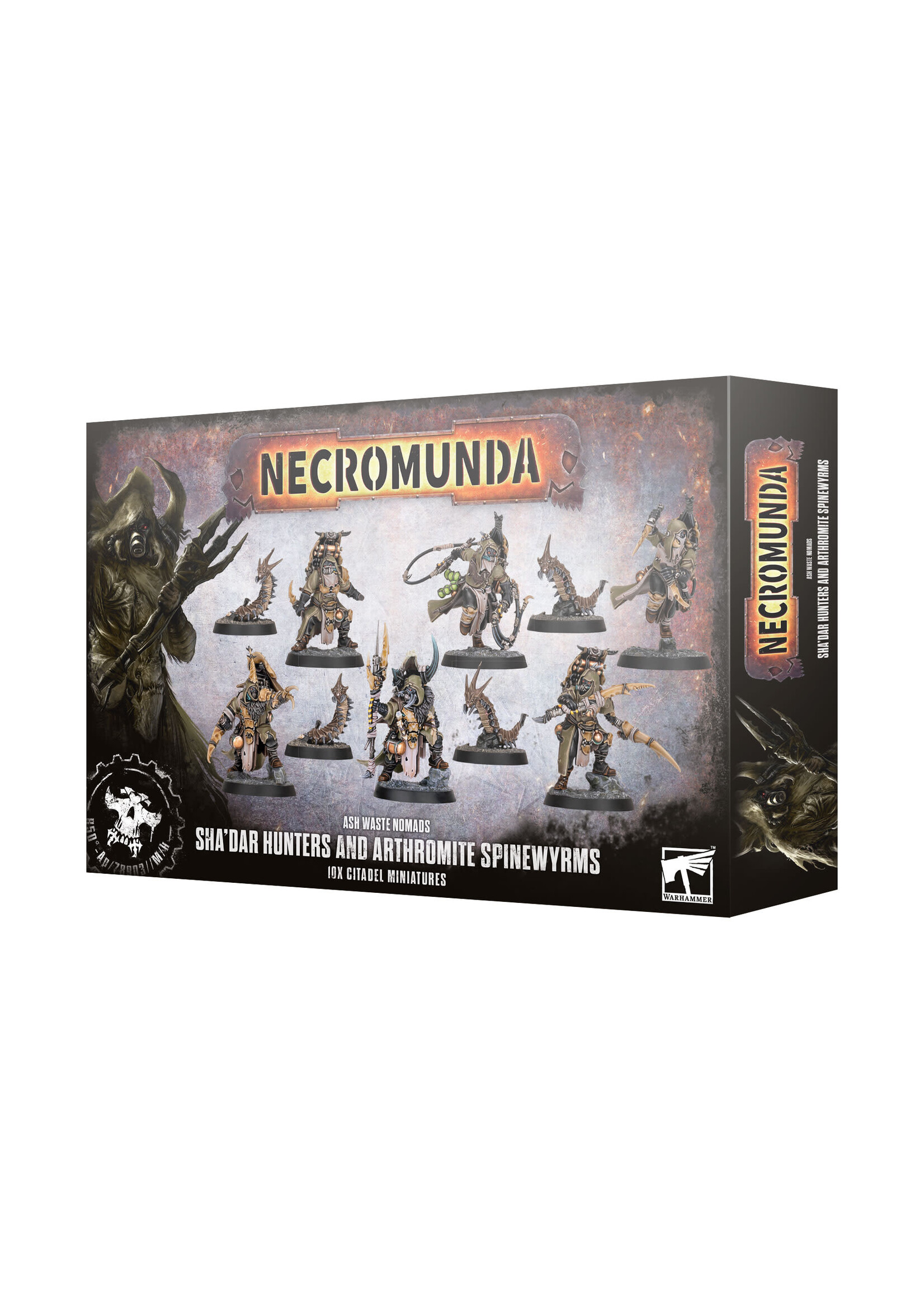 Games Workshop Necromunda: Sha'Dar Hunters & Anthromite Spineworms