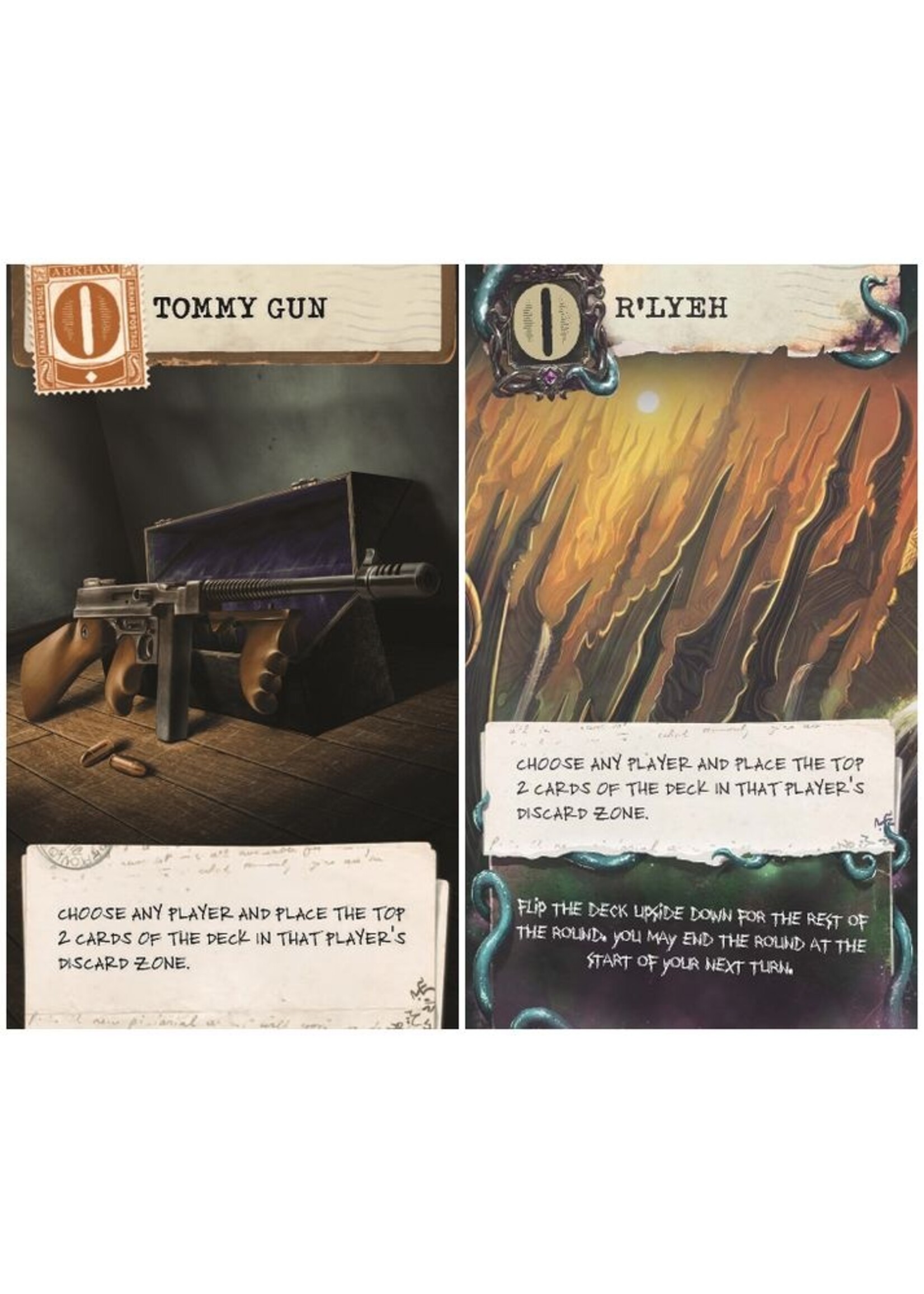 Fantasy Flight Games Arkham Horror Lovecraft Letter