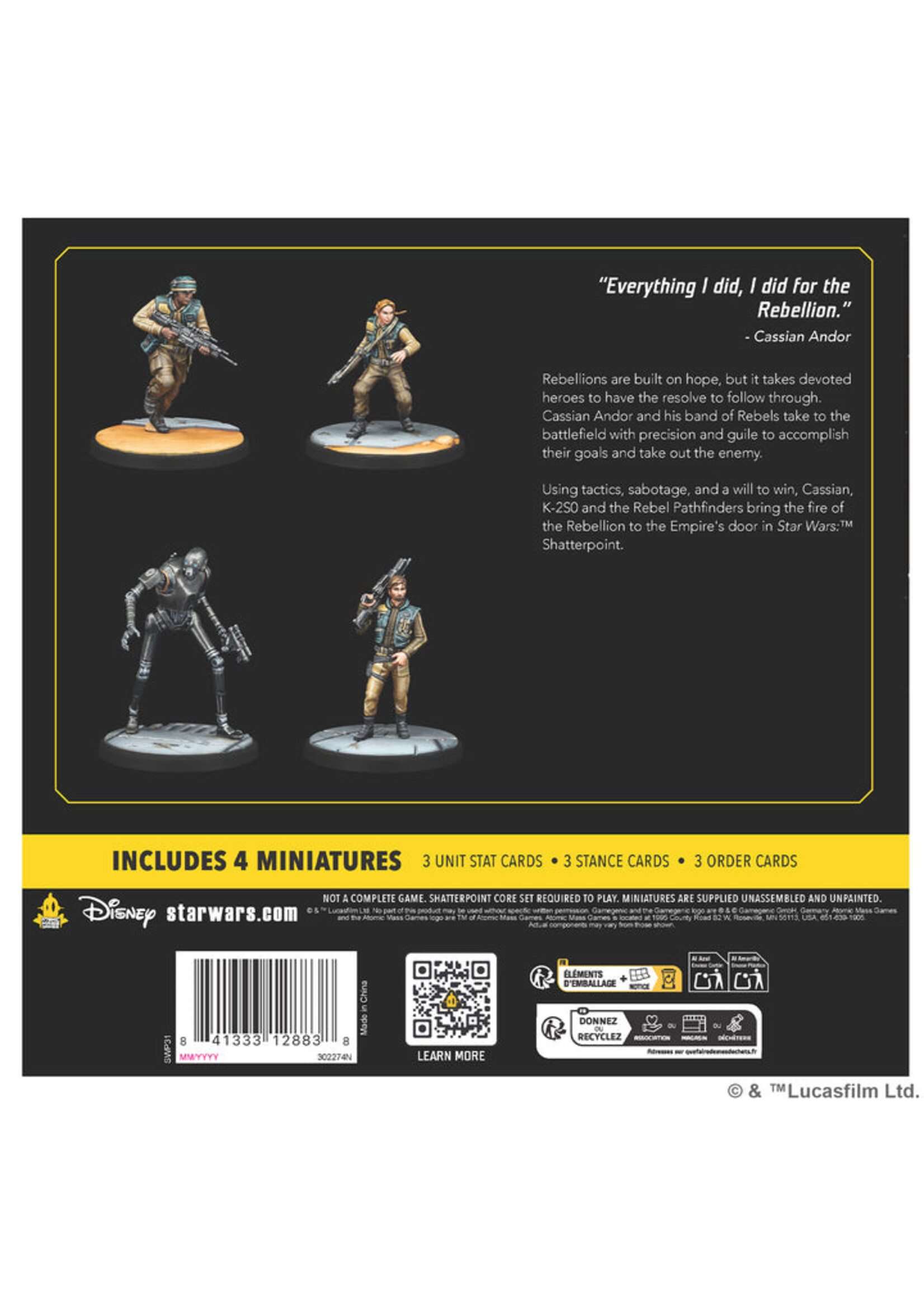 Atomic Mass Games Star Wars: Shatterpoint - All the Way Squad Pack