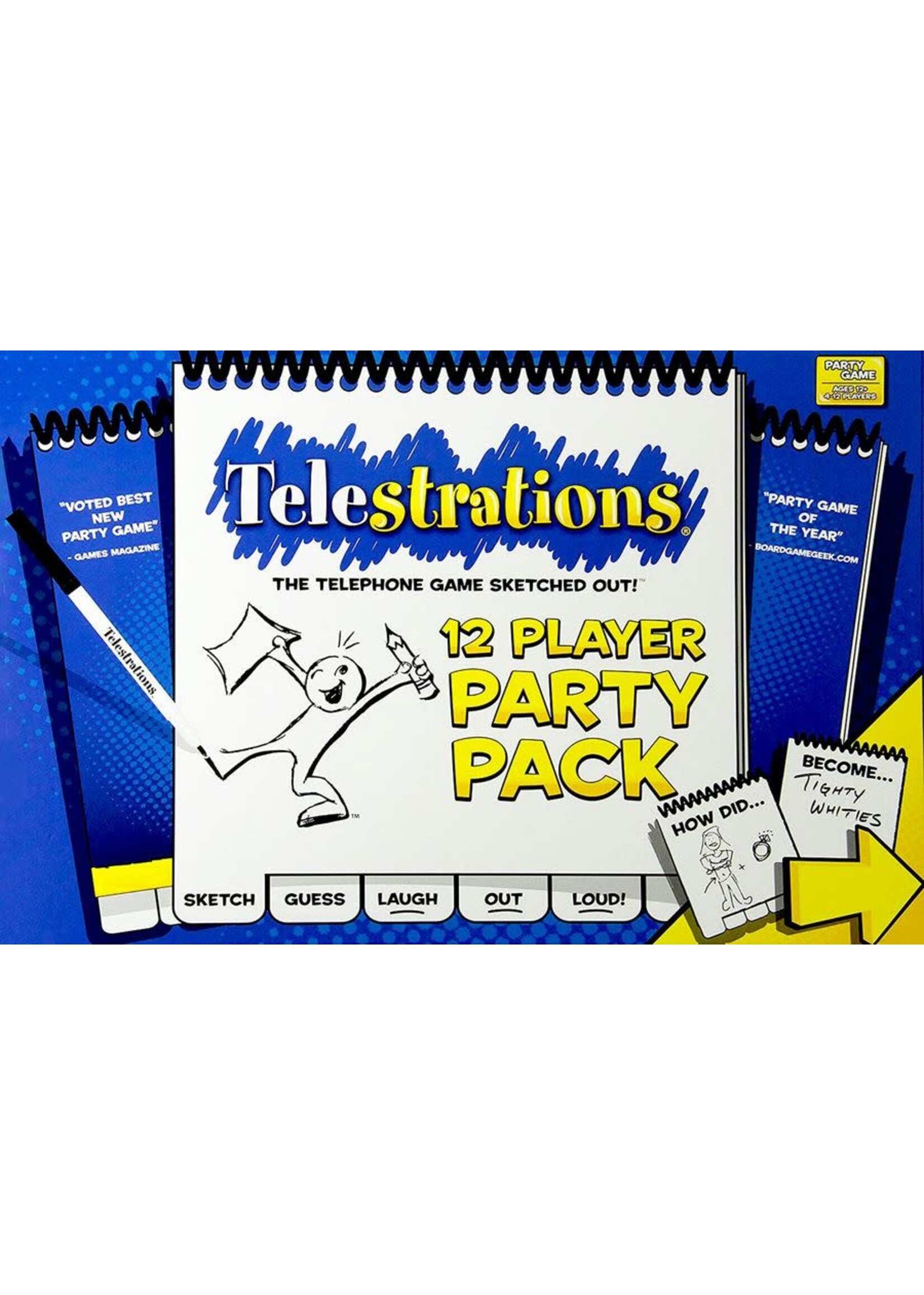 The OP Telestrations  Party Pack (12 Player)