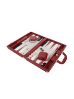 Brouk & Co. Bradley Backgammon Set - Red