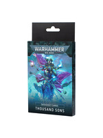 Games Workshop Thousand Sons: Datasheet Cards [10E}