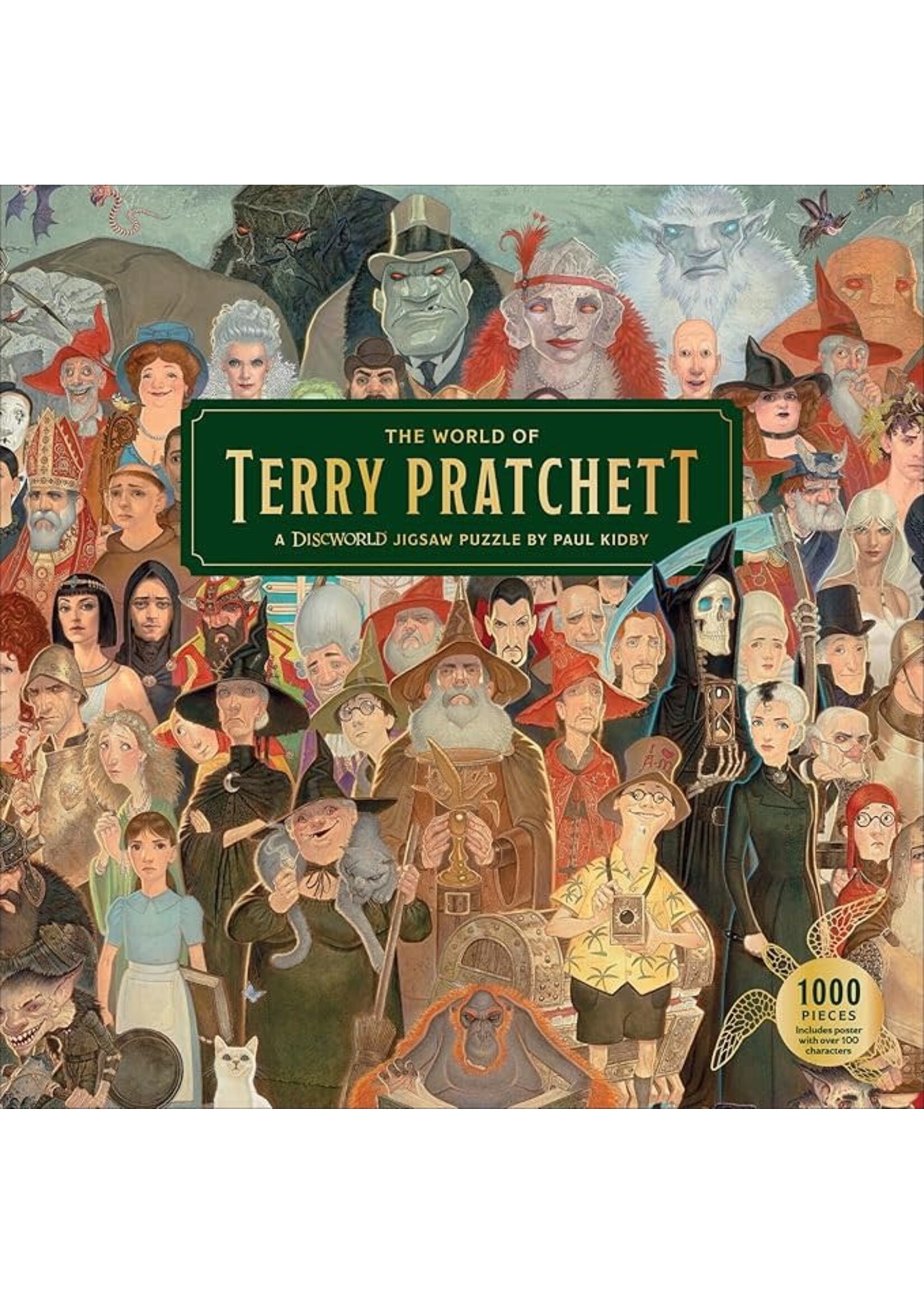Laurence King Publishing The World of Terry Pratchett - 1000 Piece Puzzle