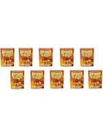 Dragon Shield Dragon Shield Standard-Size Matte Sleeves Orange Bundle(10  Packs of 100 Sleeves Each)