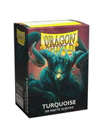 Dragon Shield Dragon Shield Standard-Size Matte Sleeves Turquoise Bundle(10  Packs of 100 Sleeves Each)