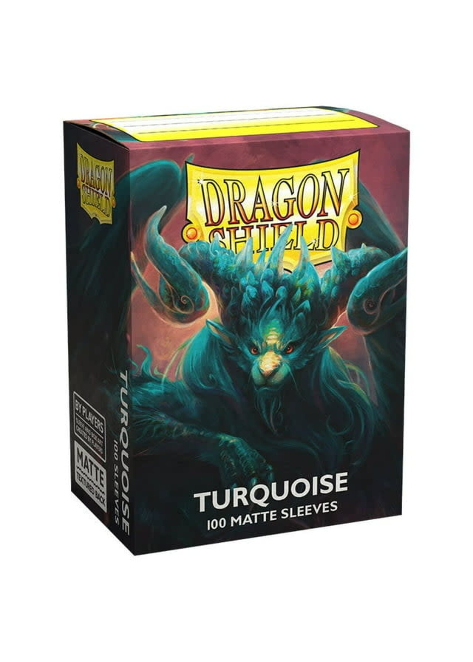 Dragon Shield Dragon Shield Standard-Size Matte Sleeves Turquoise Bundle(10  Packs of 100 Sleeves Each)