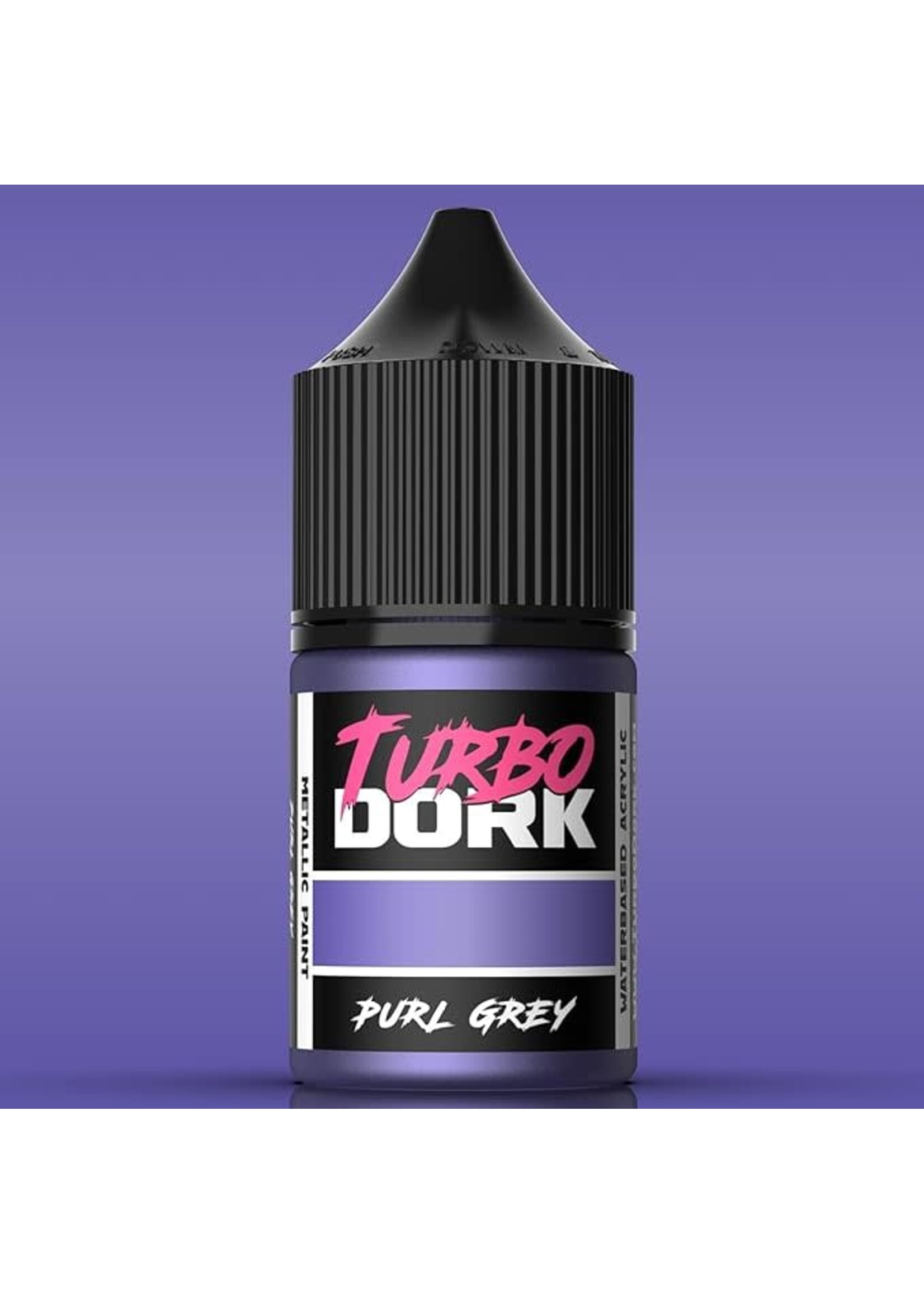 Turbo Dork Turbo Dork Metallic Paint 22ml - Purl Grey