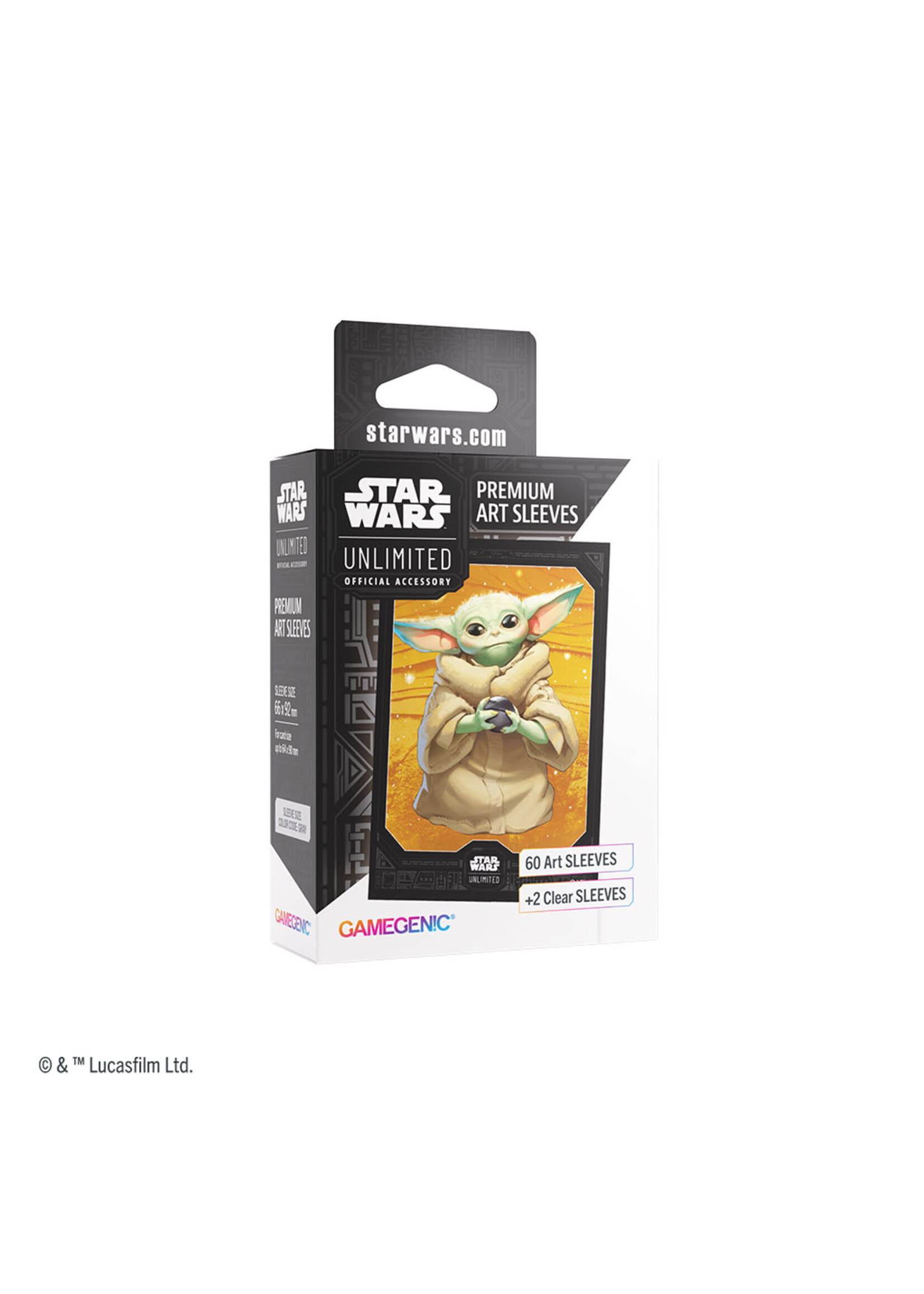 Gamegenic Star Wars Unlimited Premium Art Sleeves: Grogu