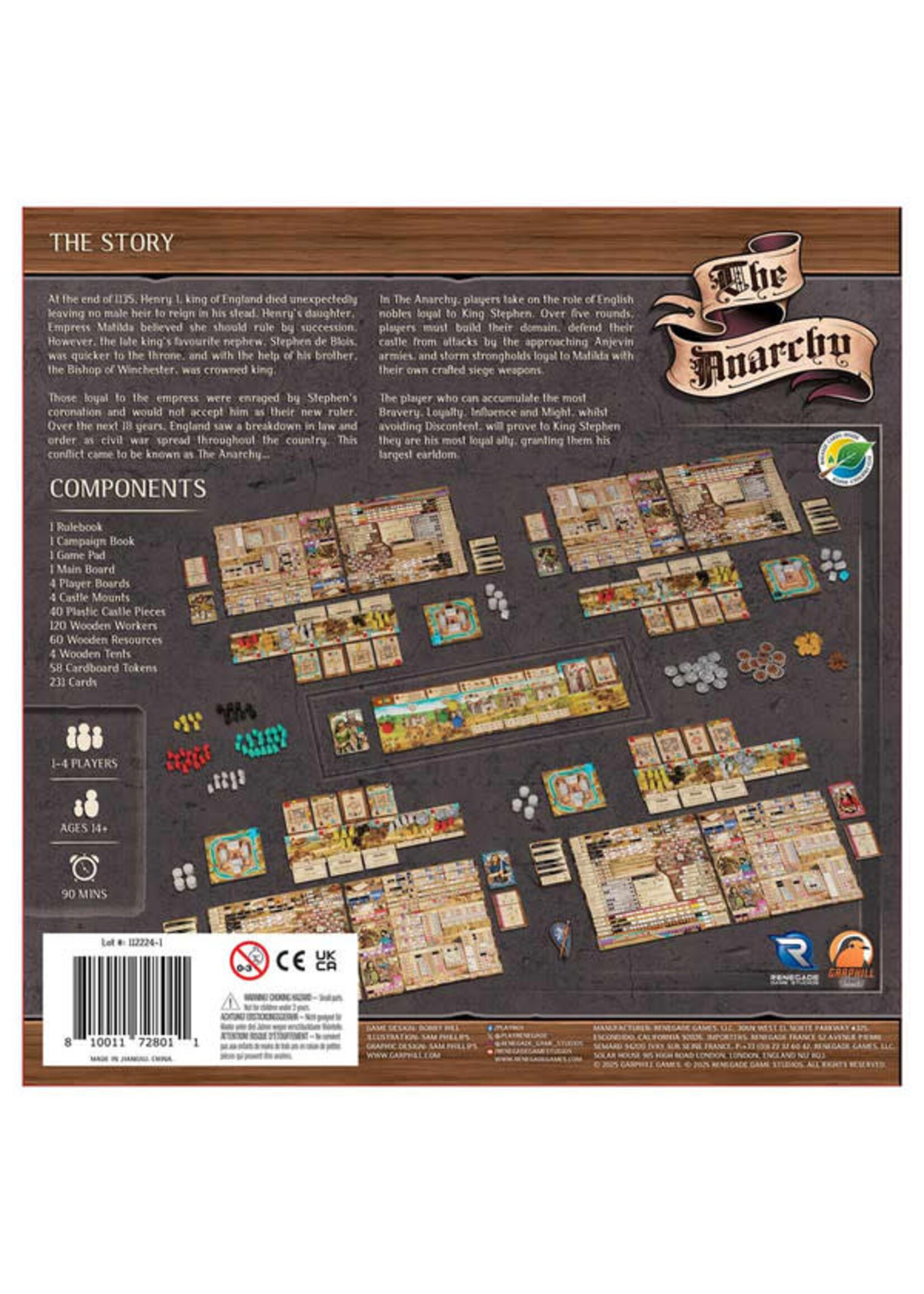 Renegade Game Studios The Anarchy