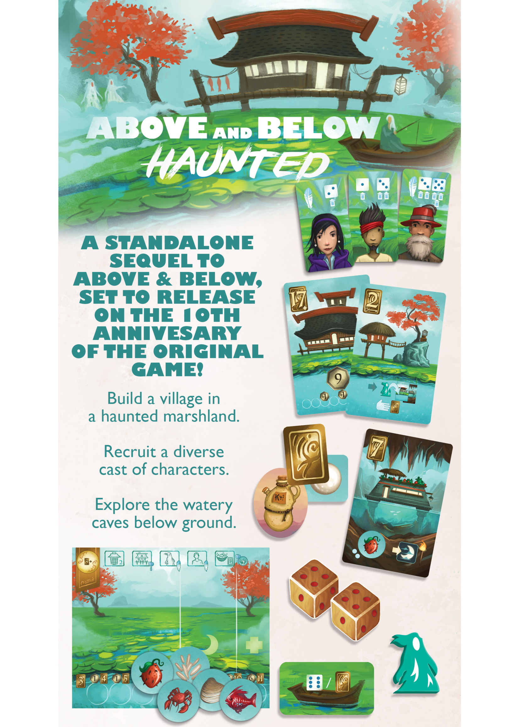 Red Raven Games Above and Below Haunted