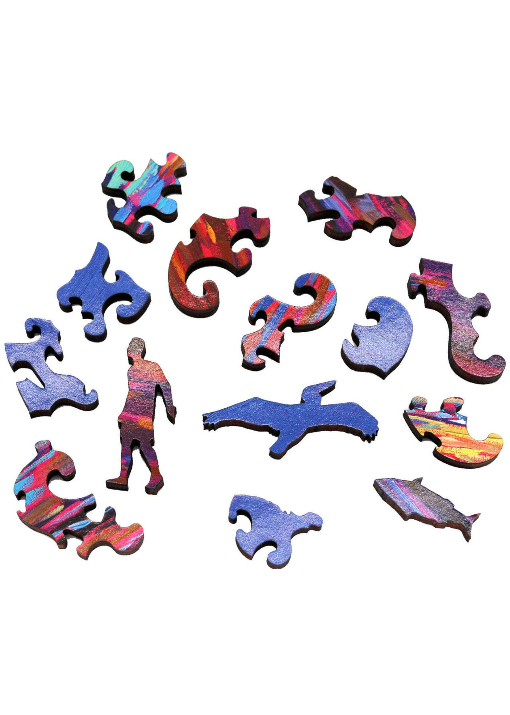 Artifact Puzzles "Sunset Reflections" Erin Hanson - Wooden Jigsaw Puzzle