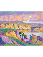 Artifact Puzzles Birger Sandzen "Creek at Twilight"  Artifact Wooden Jigsaw Puzzle