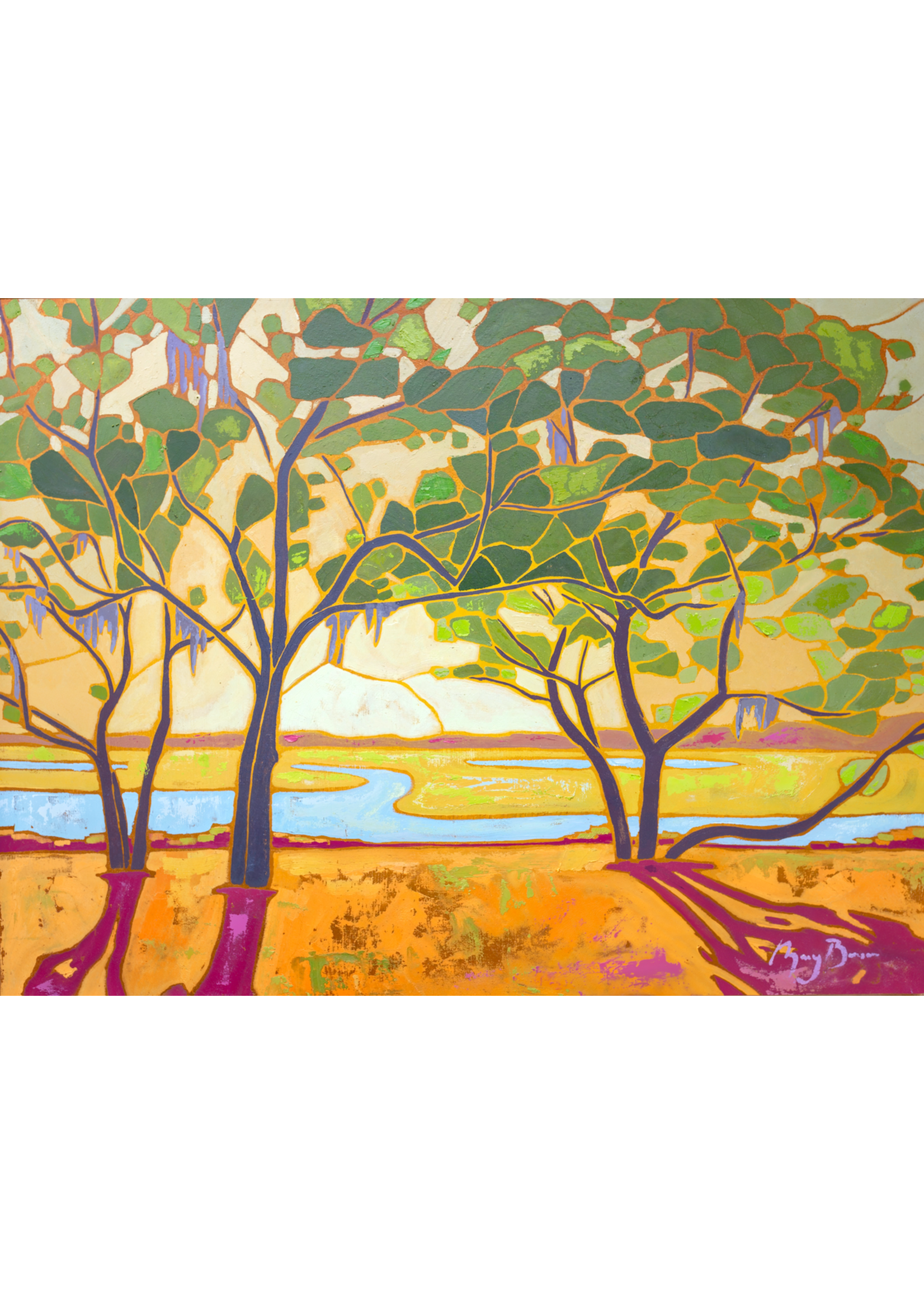 Artifact Puzzles Mary Benson "Sheltering Branches" Artifact Wooden Jigsaw Puzzle