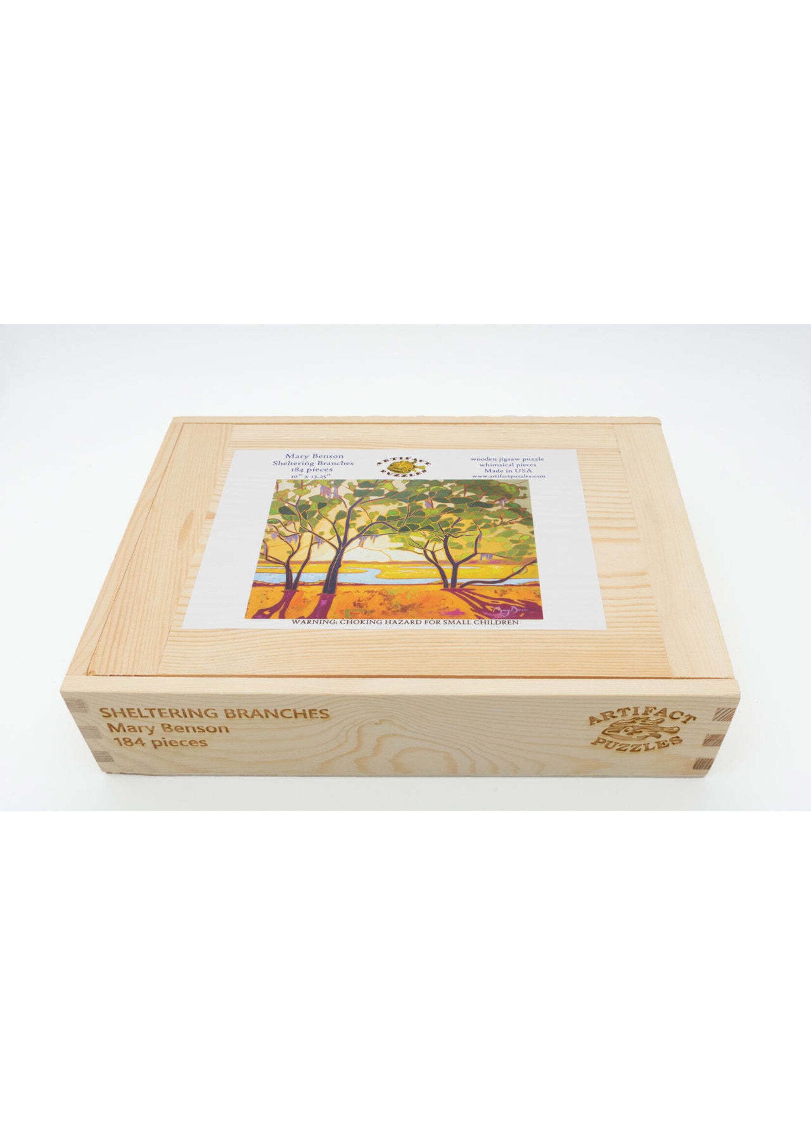 Artifact Puzzles Mary Benson "Sheltering Branches" Artifact Wooden Jigsaw Puzzle
